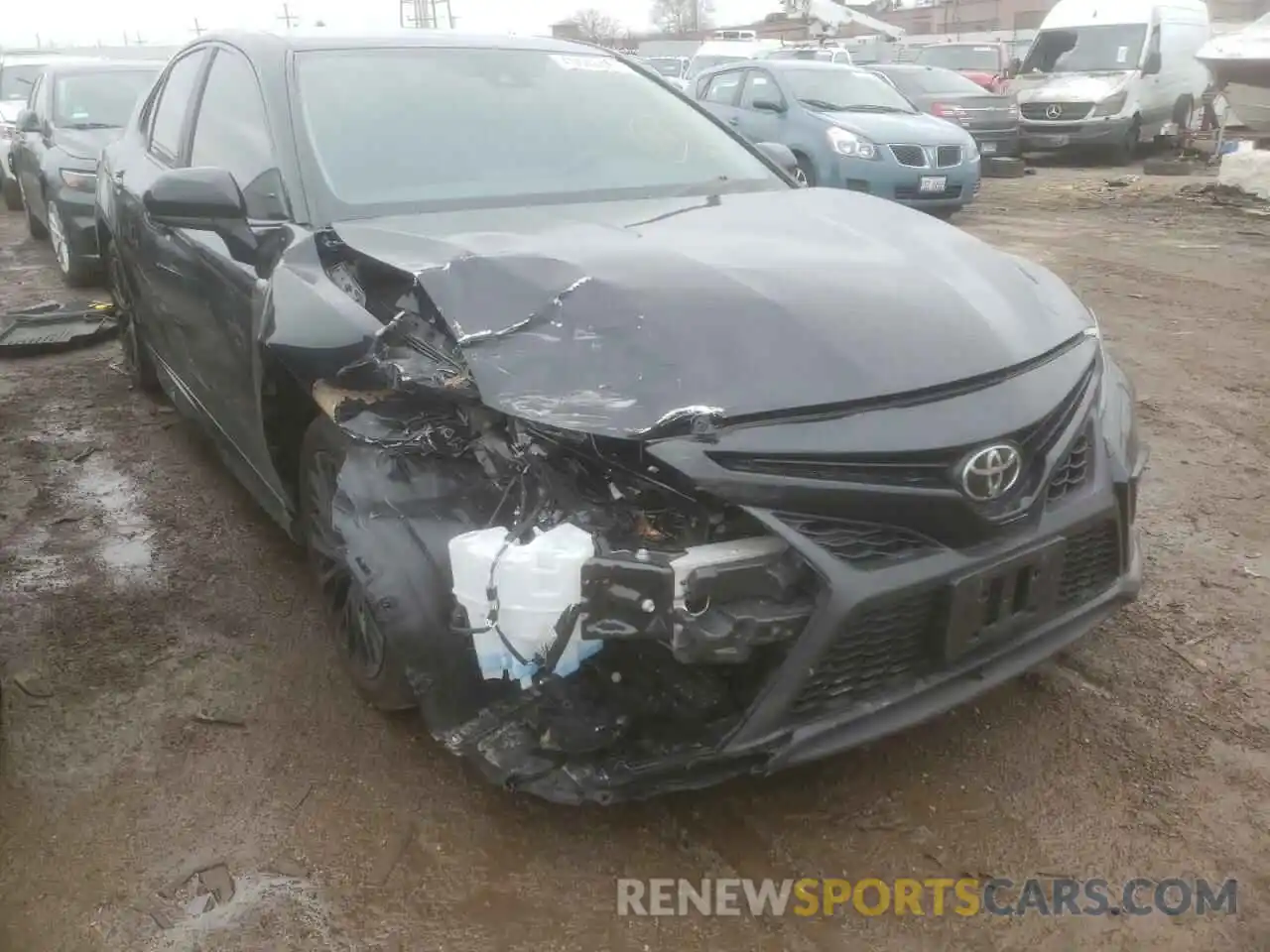 1 Photograph of a damaged car 4T1G11AK4MU437138 TOYOTA CAMRY 2021