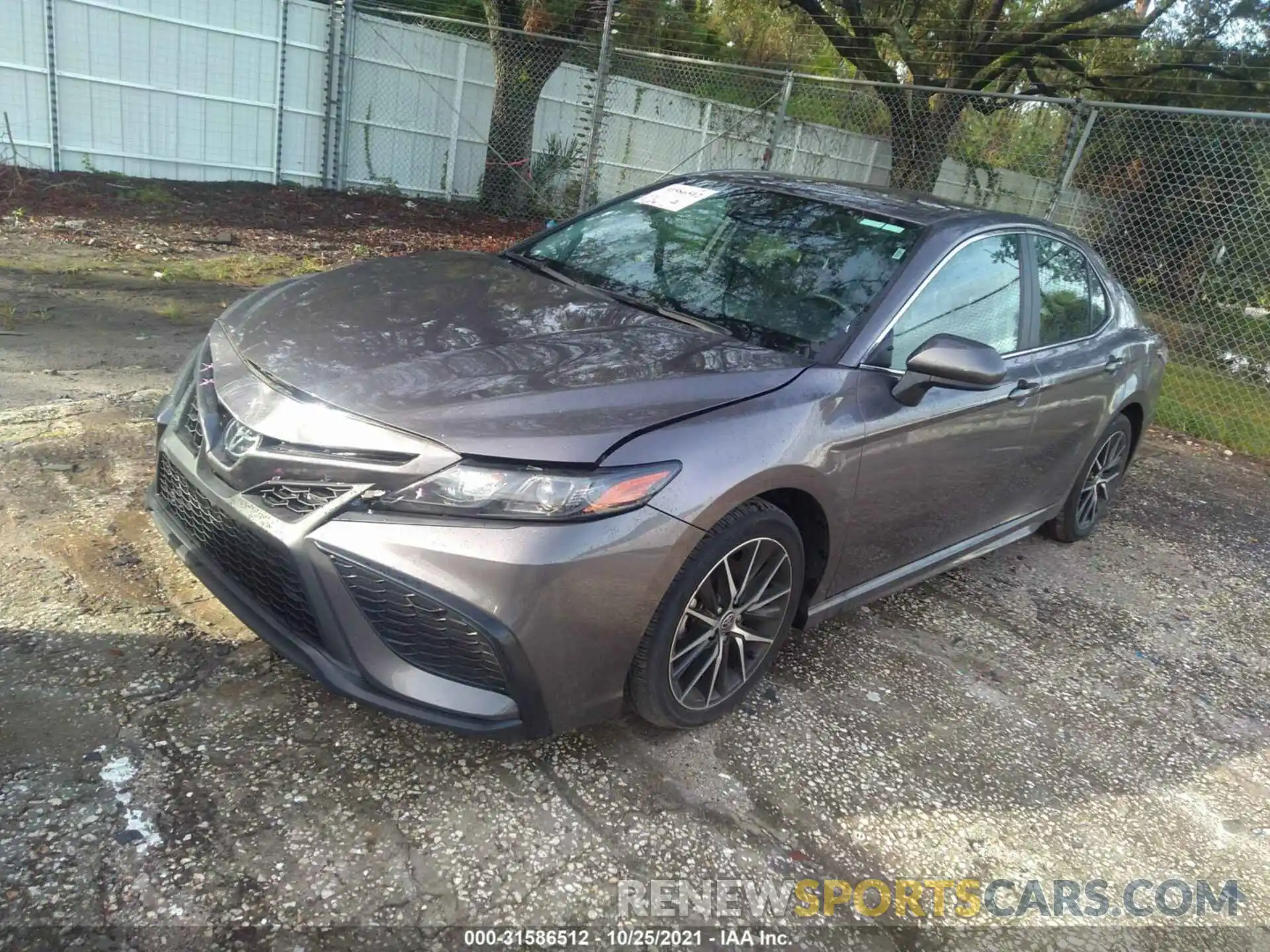 2 Photograph of a damaged car 4T1G11AK4MU441500 TOYOTA CAMRY 2021