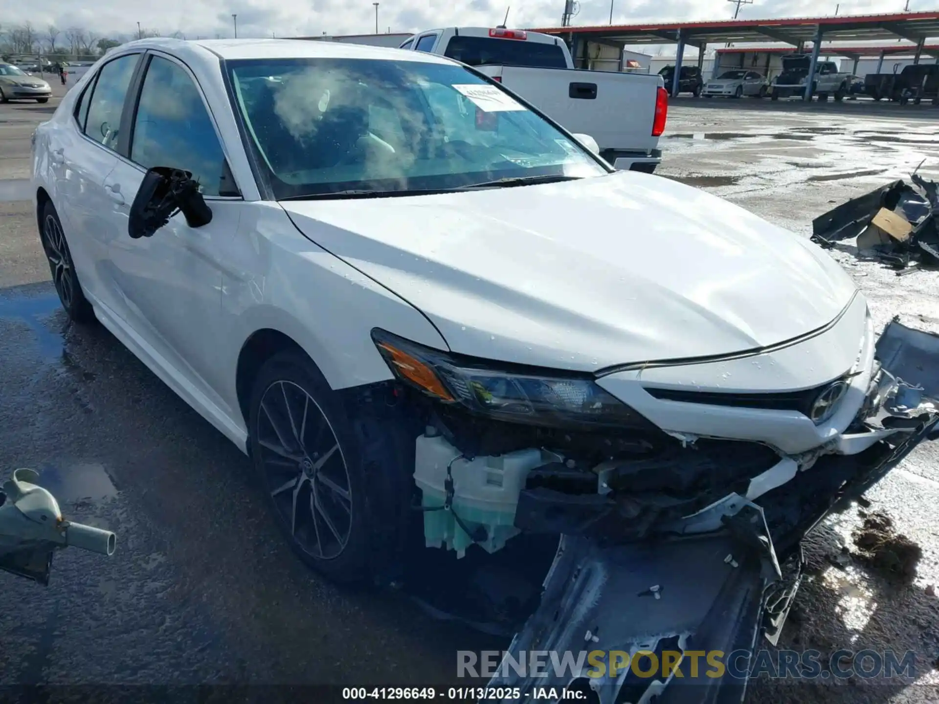 1 Photograph of a damaged car 4T1G11AK4MU444512 TOYOTA CAMRY 2021