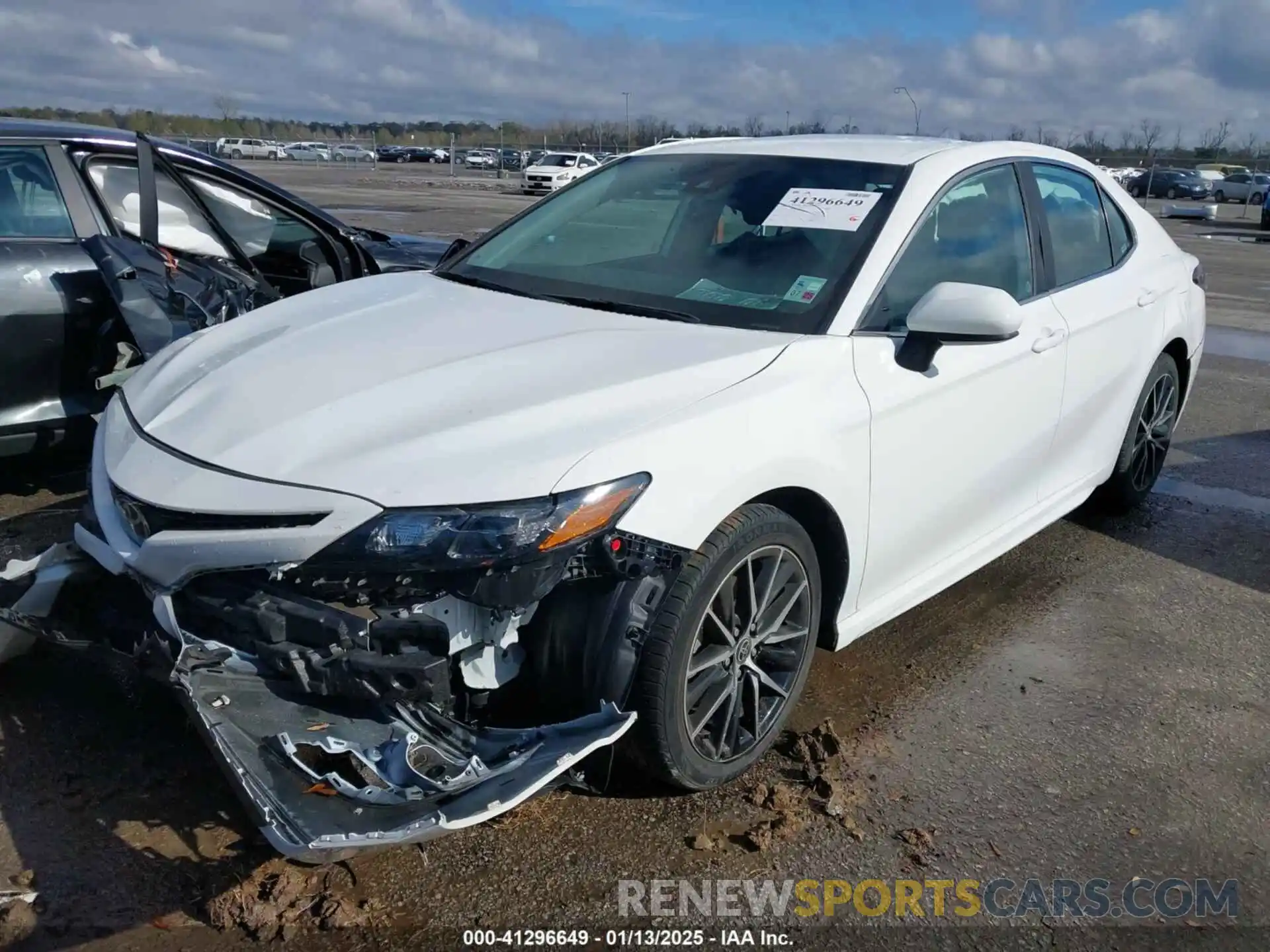 2 Photograph of a damaged car 4T1G11AK4MU444512 TOYOTA CAMRY 2021