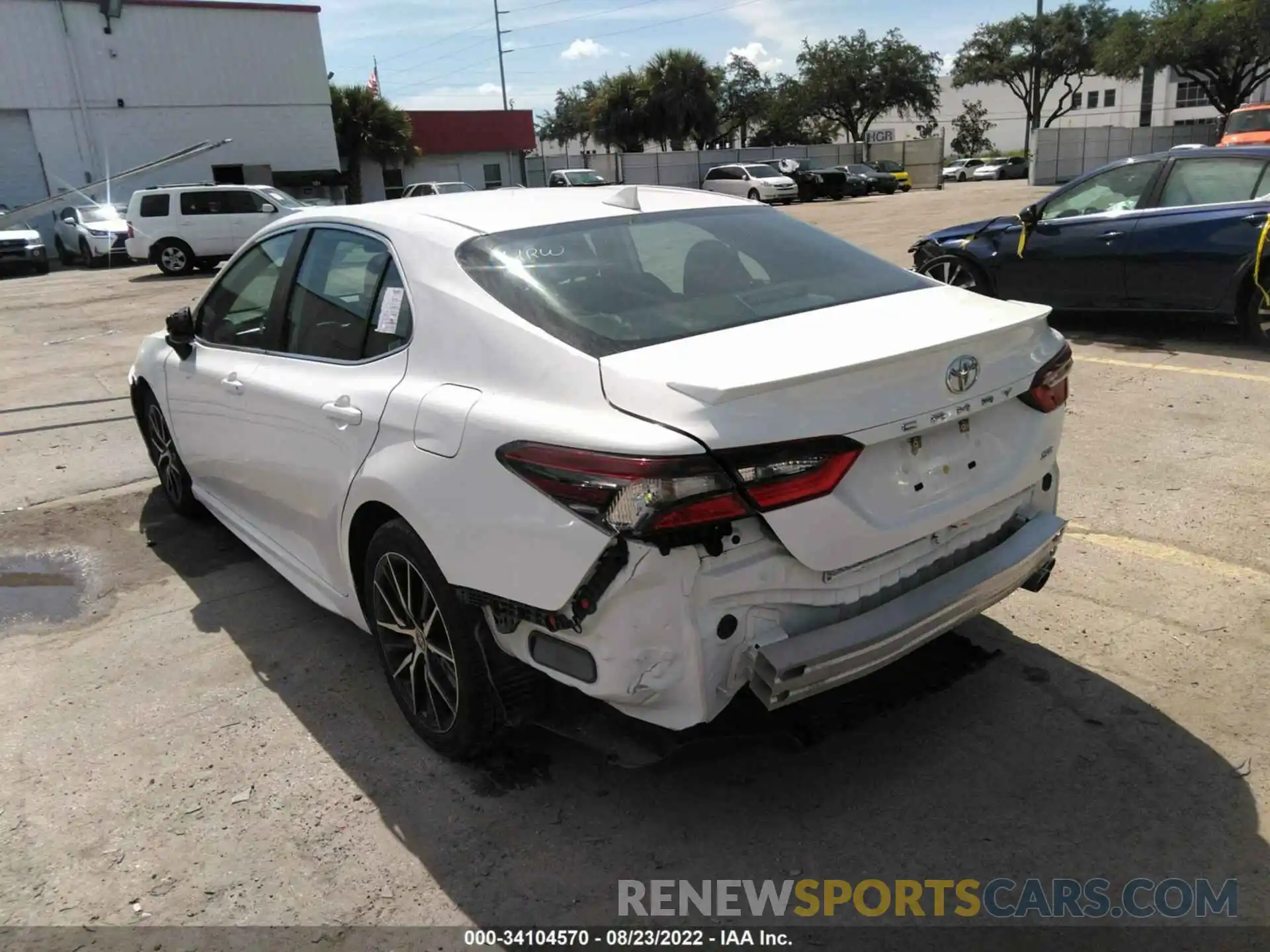 3 Photograph of a damaged car 4T1G11AK4MU445157 TOYOTA CAMRY 2021