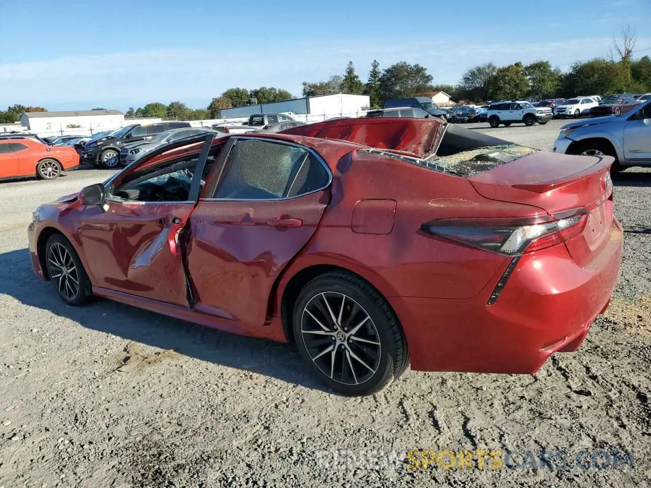 2 Photograph of a damaged car 4T1G11AK4MU449502 TOYOTA CAMRY 2021