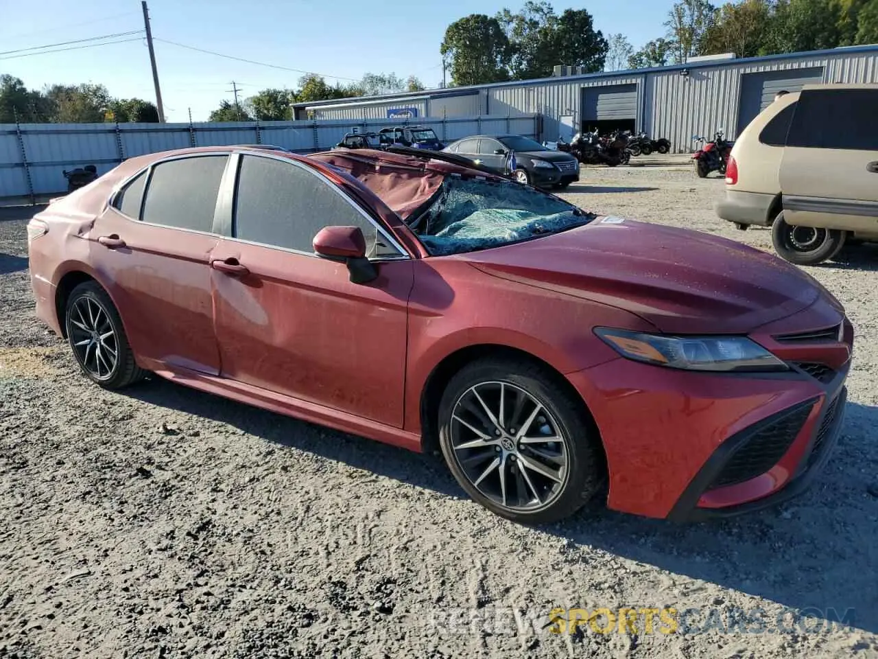 4 Photograph of a damaged car 4T1G11AK4MU449502 TOYOTA CAMRY 2021