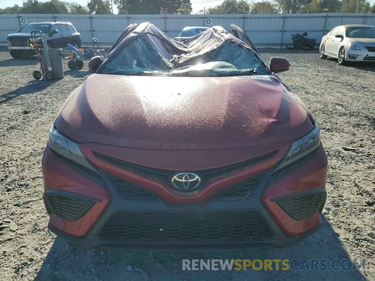 5 Photograph of a damaged car 4T1G11AK4MU449502 TOYOTA CAMRY 2021