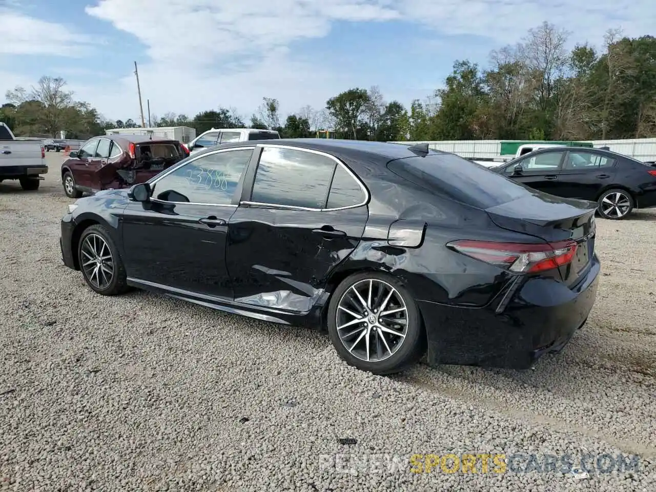 2 Photograph of a damaged car 4T1G11AK4MU450066 TOYOTA CAMRY 2021