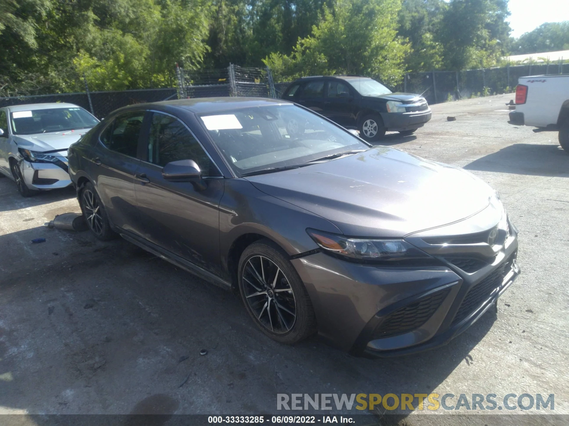 1 Photograph of a damaged car 4T1G11AK4MU454733 TOYOTA CAMRY 2021