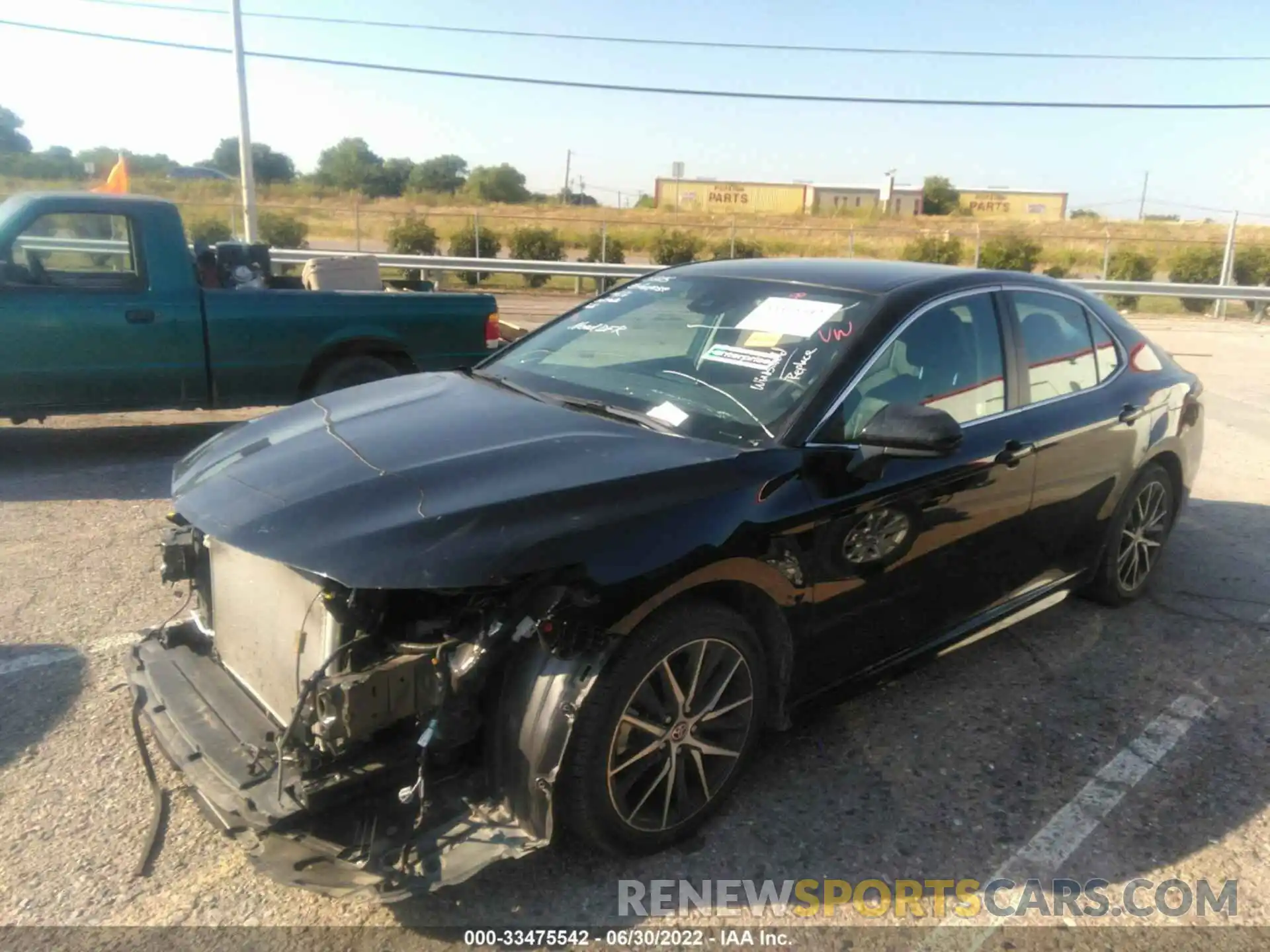 2 Photograph of a damaged car 4T1G11AK4MU455638 TOYOTA CAMRY 2021