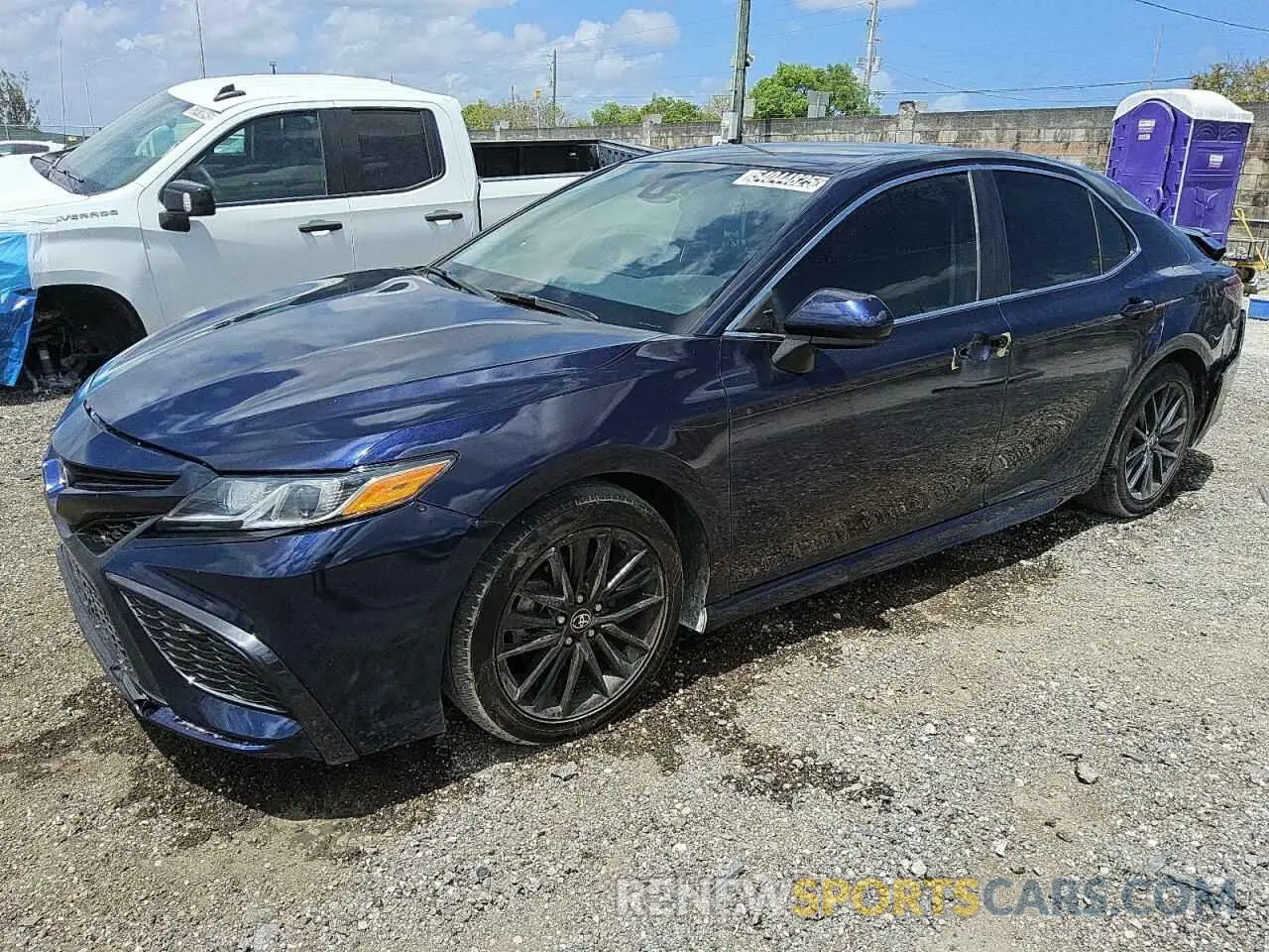 1 Photograph of a damaged car 4T1G11AK4MU459687 TOYOTA CAMRY 2021