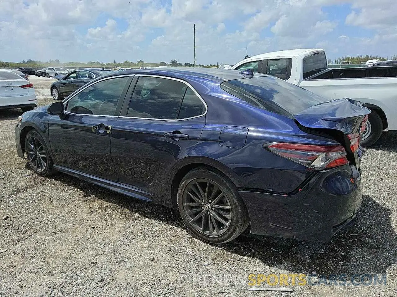 2 Photograph of a damaged car 4T1G11AK4MU459687 TOYOTA CAMRY 2021