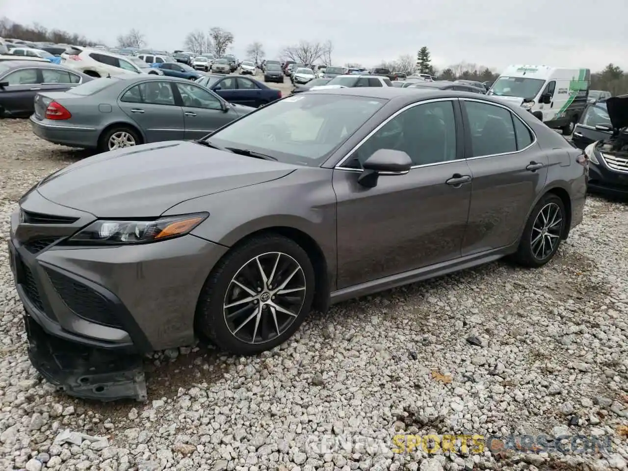 1 Photograph of a damaged car 4T1G11AK4MU468597 TOYOTA CAMRY 2021