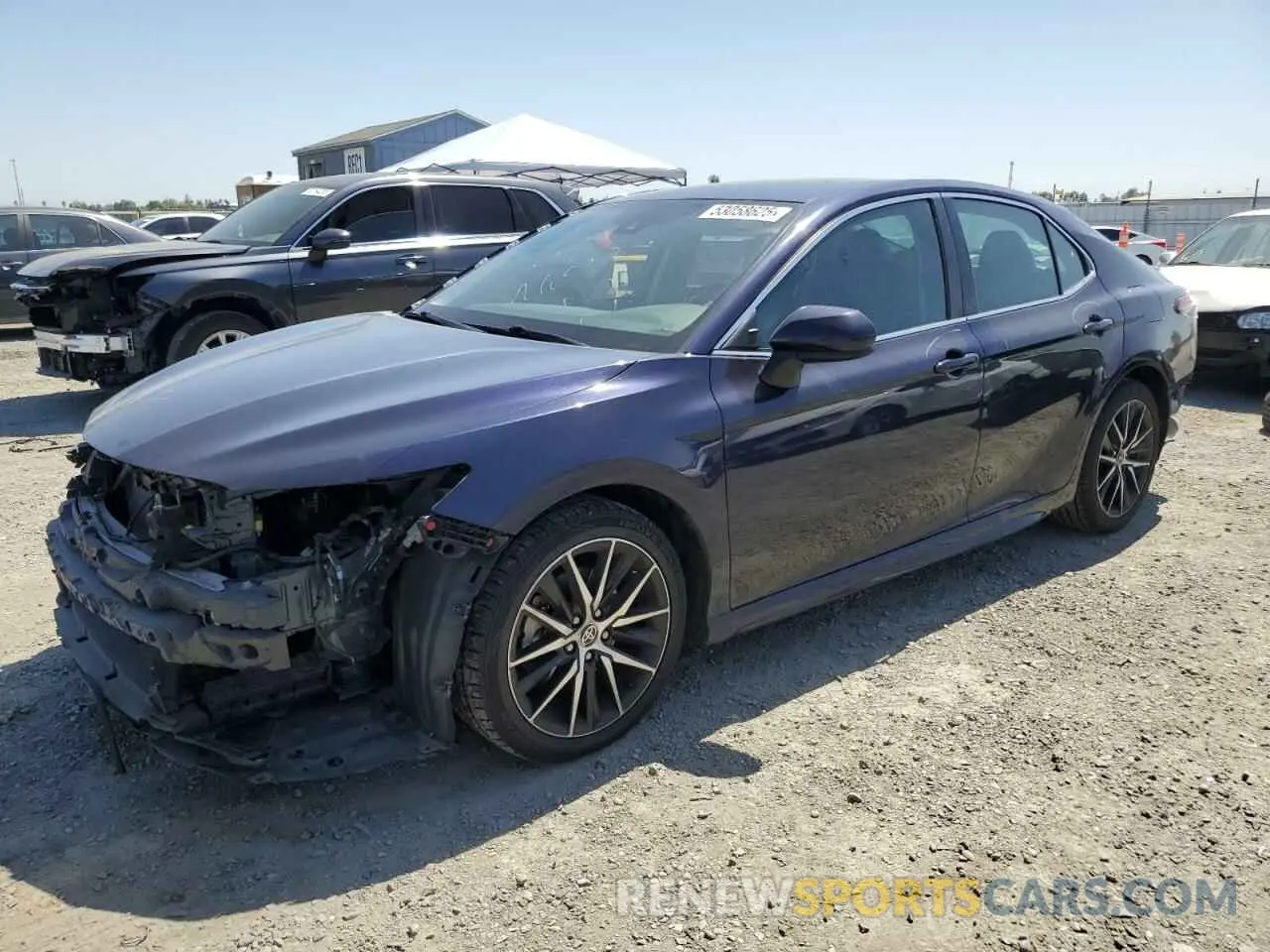 1 Photograph of a damaged car 4T1G11AK4MU474447 TOYOTA CAMRY 2021