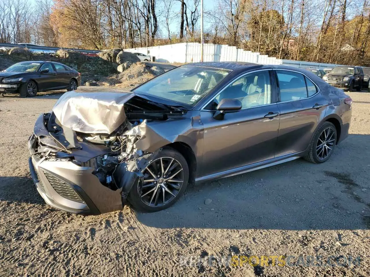 1 Photograph of a damaged car 4T1G11AK4MU480104 TOYOTA CAMRY 2021