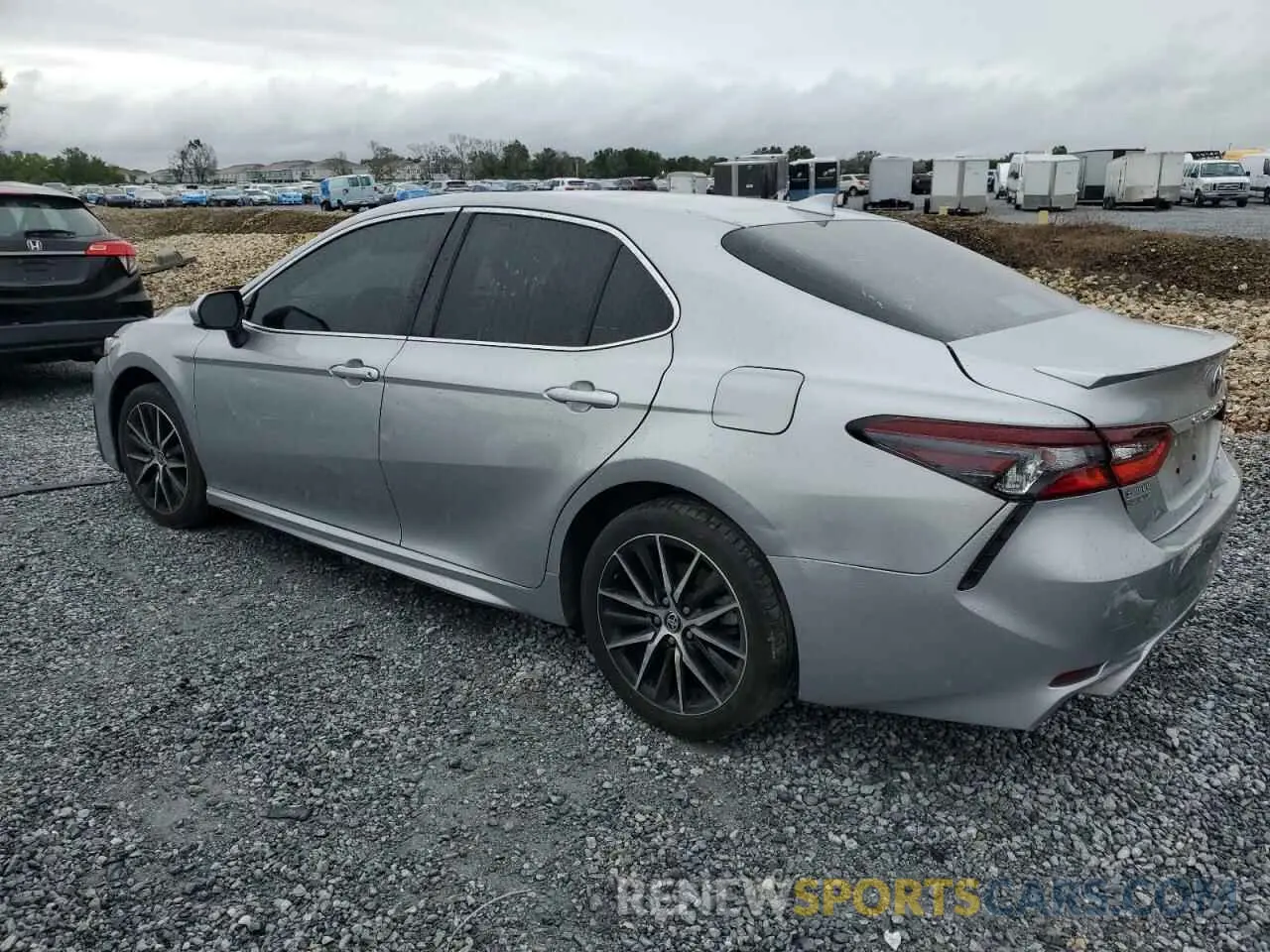 2 Photograph of a damaged car 4T1G11AK4MU484203 TOYOTA CAMRY 2021