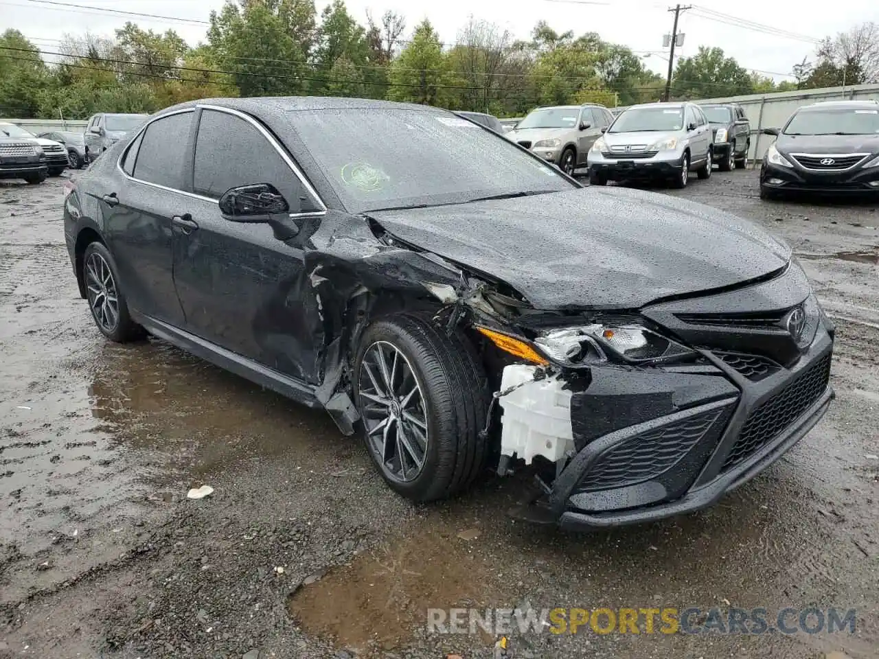 1 Photograph of a damaged car 4T1G11AK4MU493225 TOYOTA CAMRY 2021