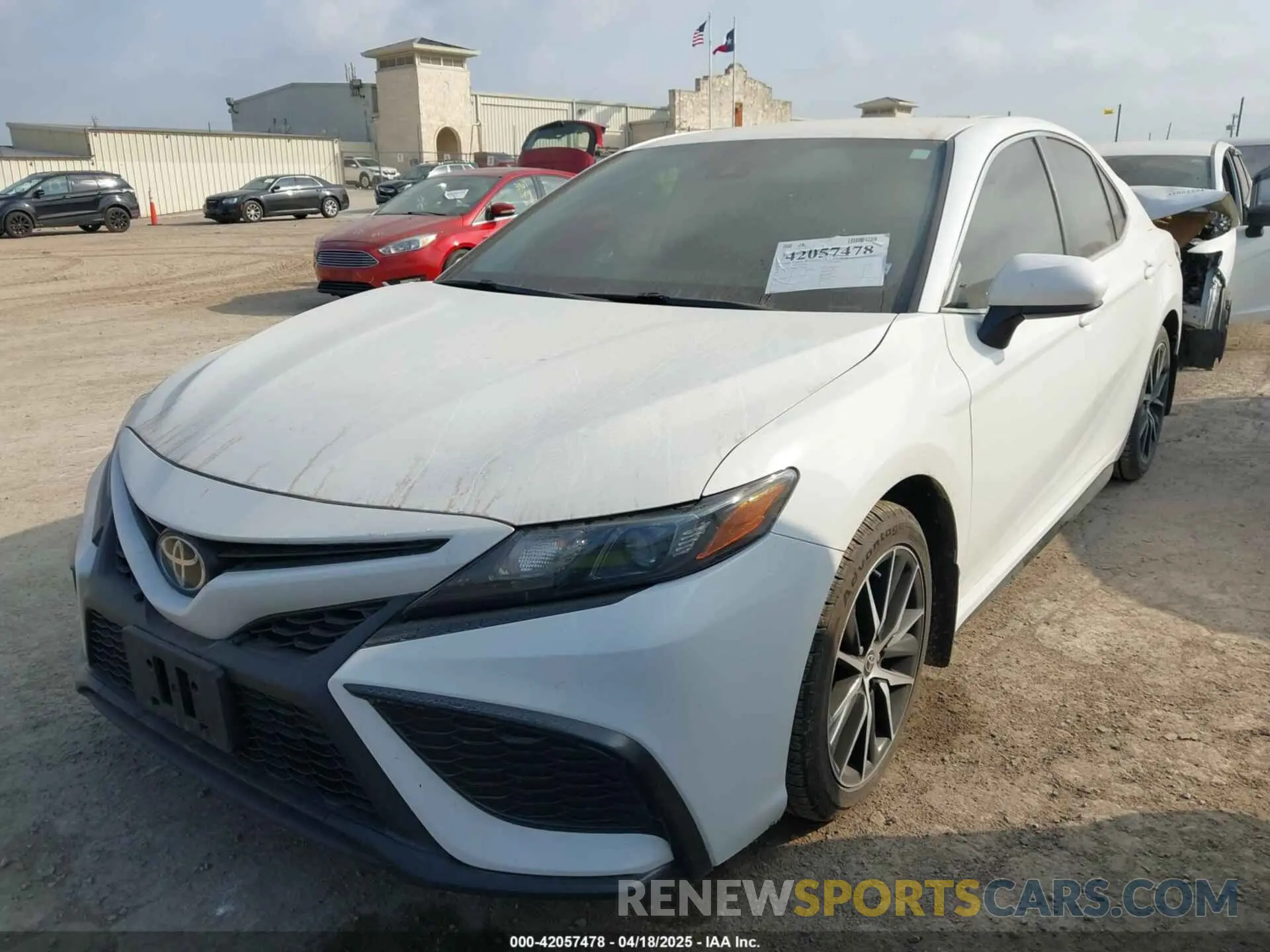 2 Photograph of a damaged car 4T1G11AK4MU496335 TOYOTA CAMRY 2021