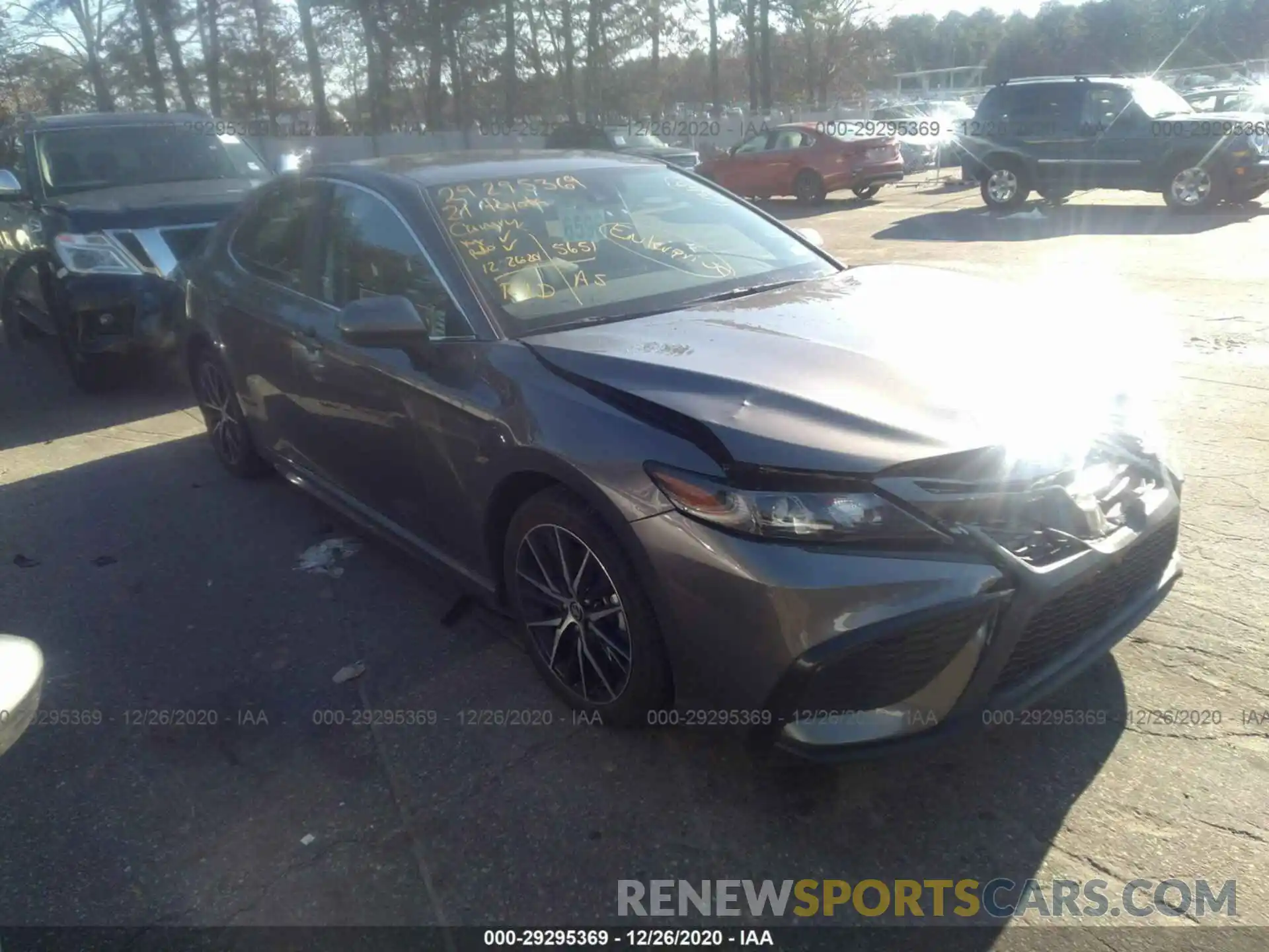 1 Photograph of a damaged car 4T1G11AK4MU516356 TOYOTA CAMRY 2021