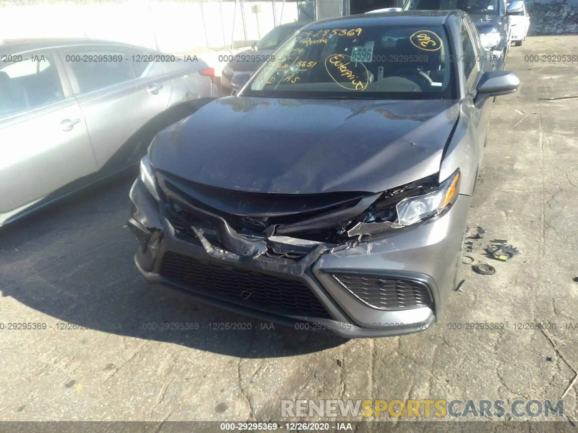 6 Photograph of a damaged car 4T1G11AK4MU516356 TOYOTA CAMRY 2021