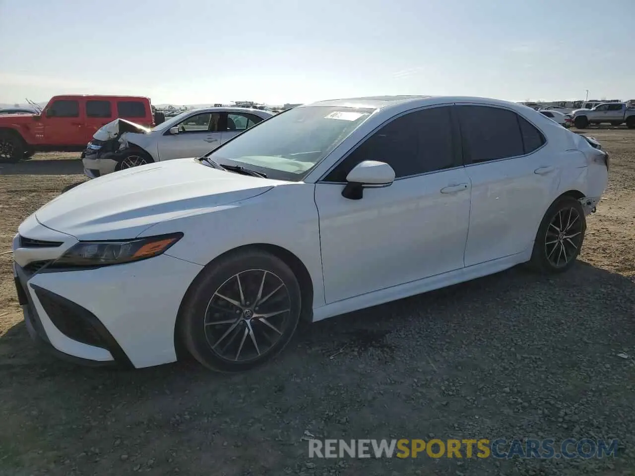 1 Photograph of a damaged car 4T1G11AK4MU535358 TOYOTA CAMRY 2021