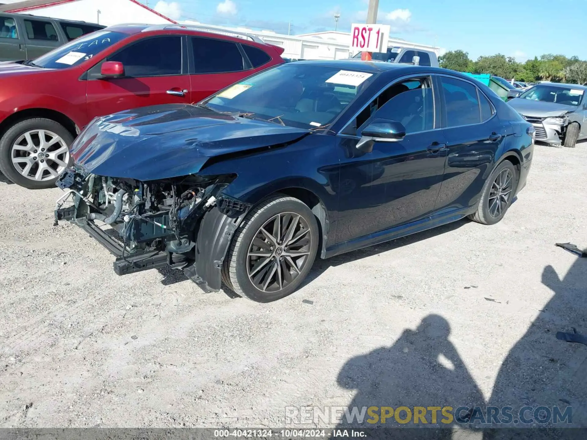 2 Photograph of a damaged car 4T1G11AK4MU536056 TOYOTA CAMRY 2021