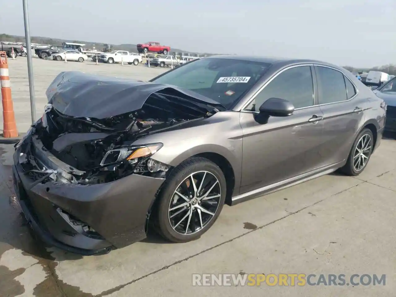 1 Photograph of a damaged car 4T1G11AK4MU538650 TOYOTA CAMRY 2021