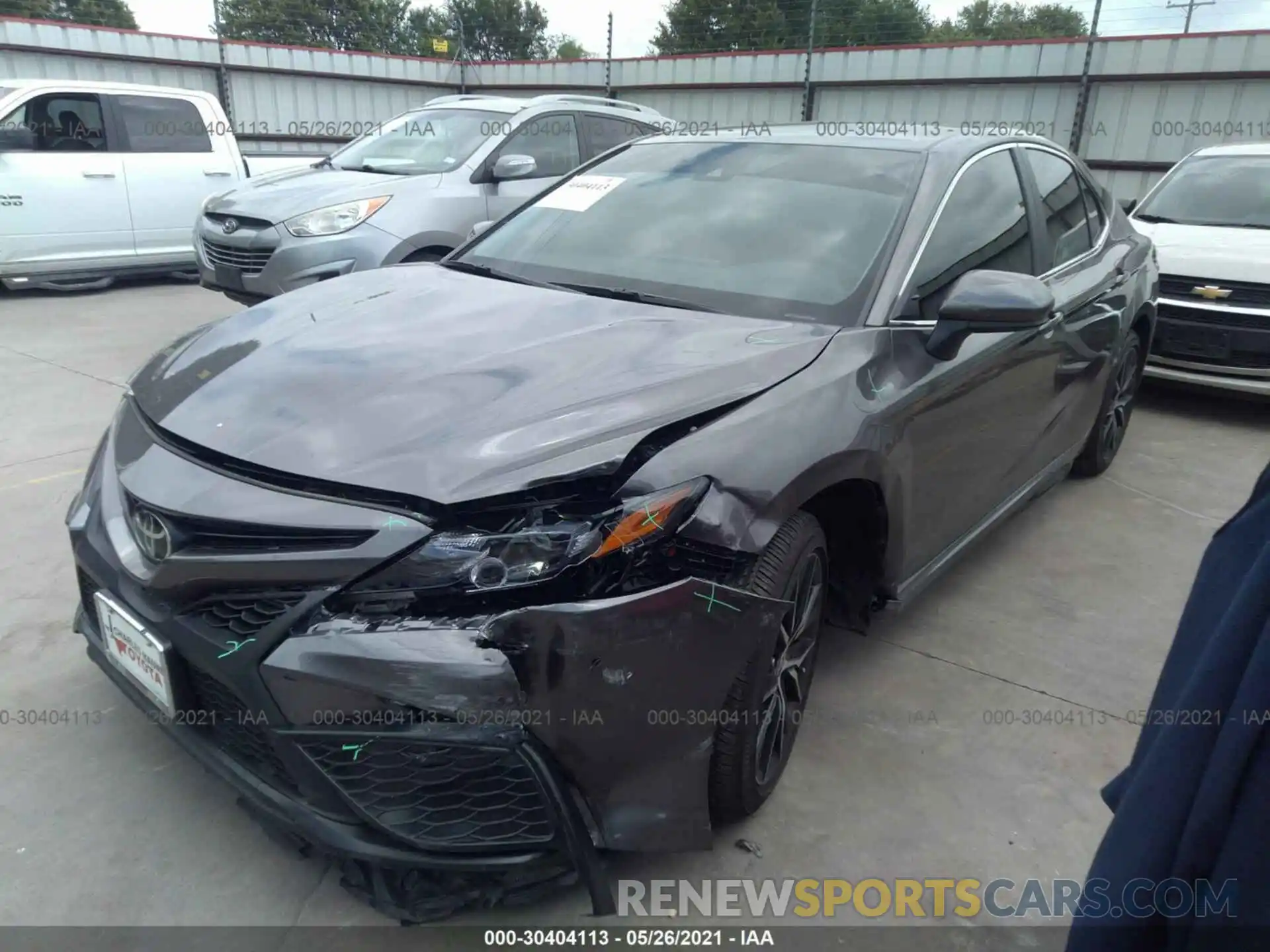 2 Photograph of a damaged car 4T1G11AK4MU539152 TOYOTA CAMRY 2021