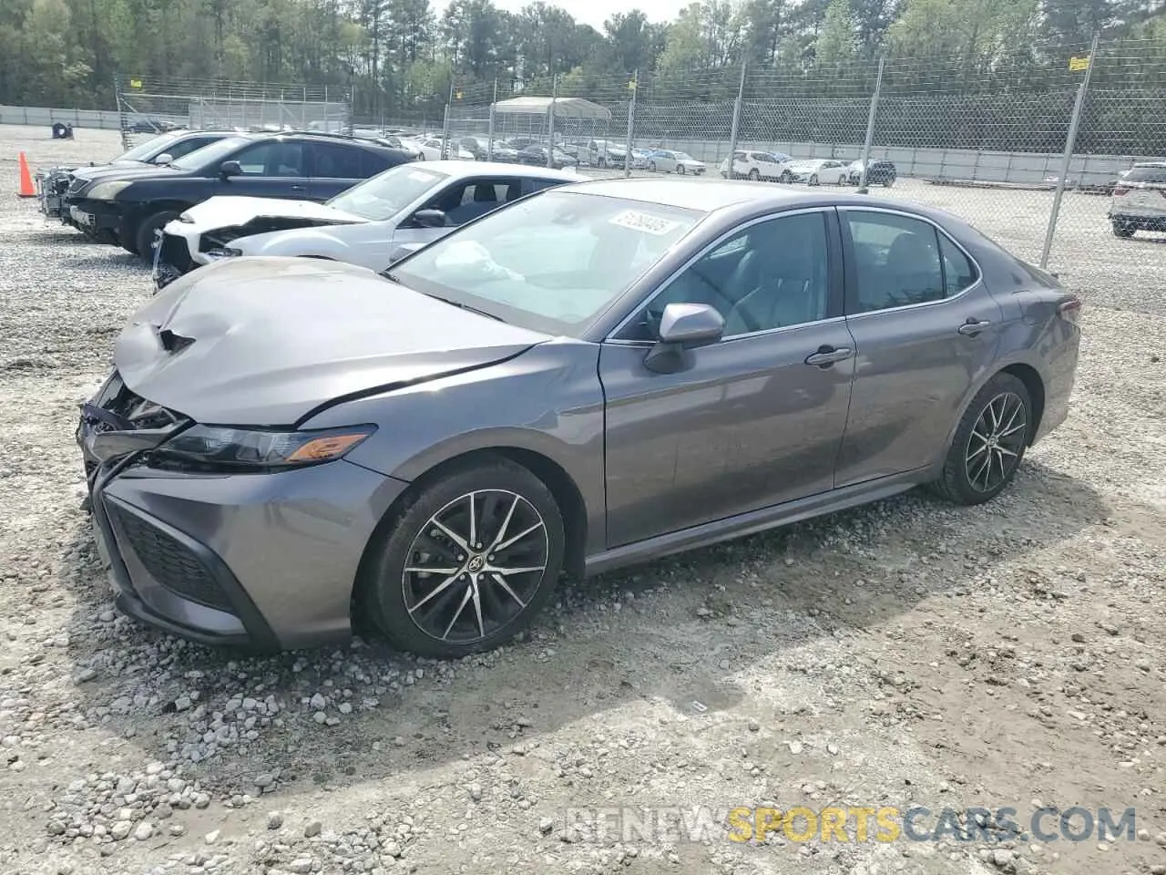 1 Photograph of a damaged car 4T1G11AK4MU541936 TOYOTA CAMRY 2021