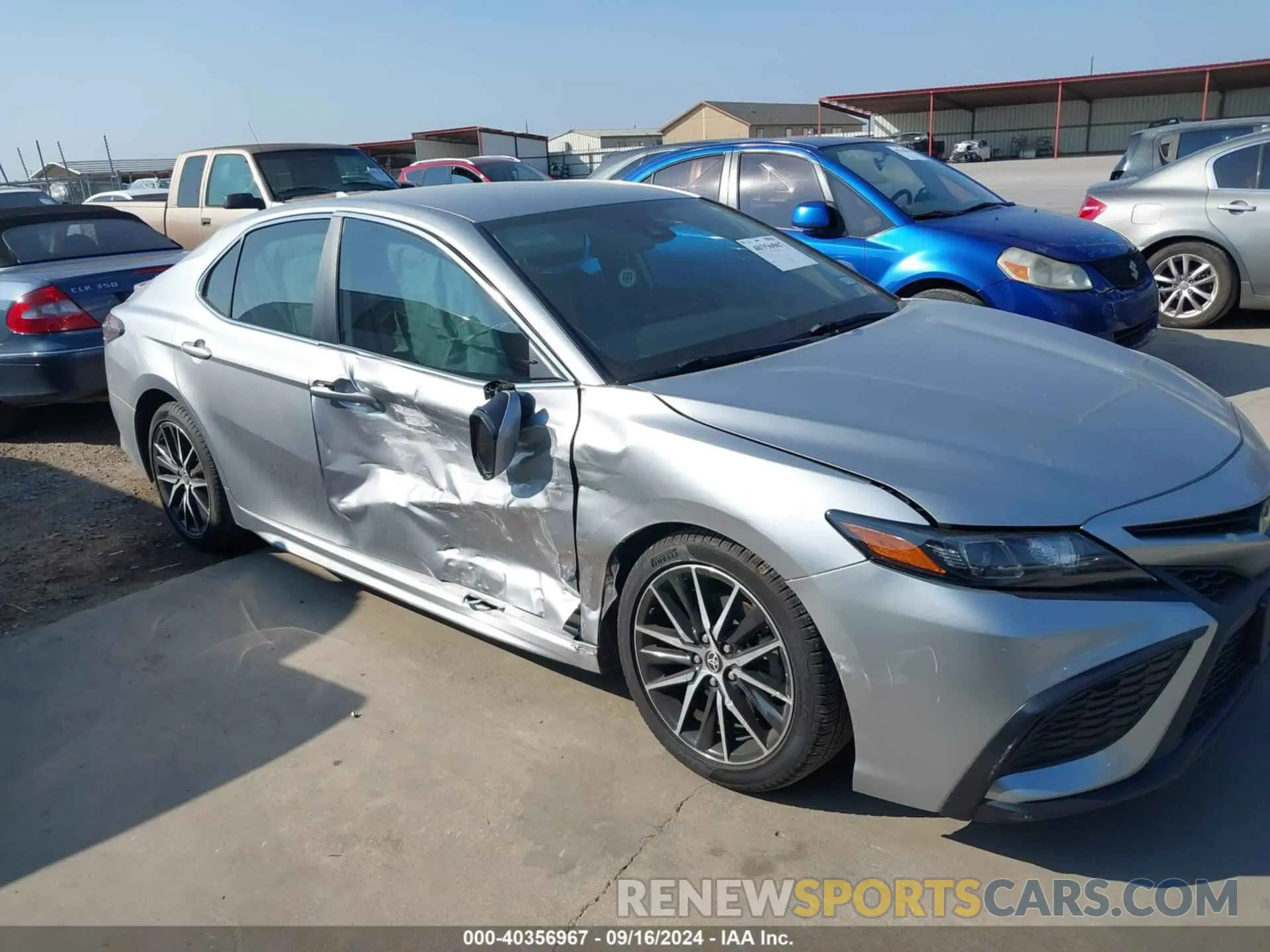 13 Photograph of a damaged car 4T1G11AK4MU542651 TOYOTA CAMRY 2021