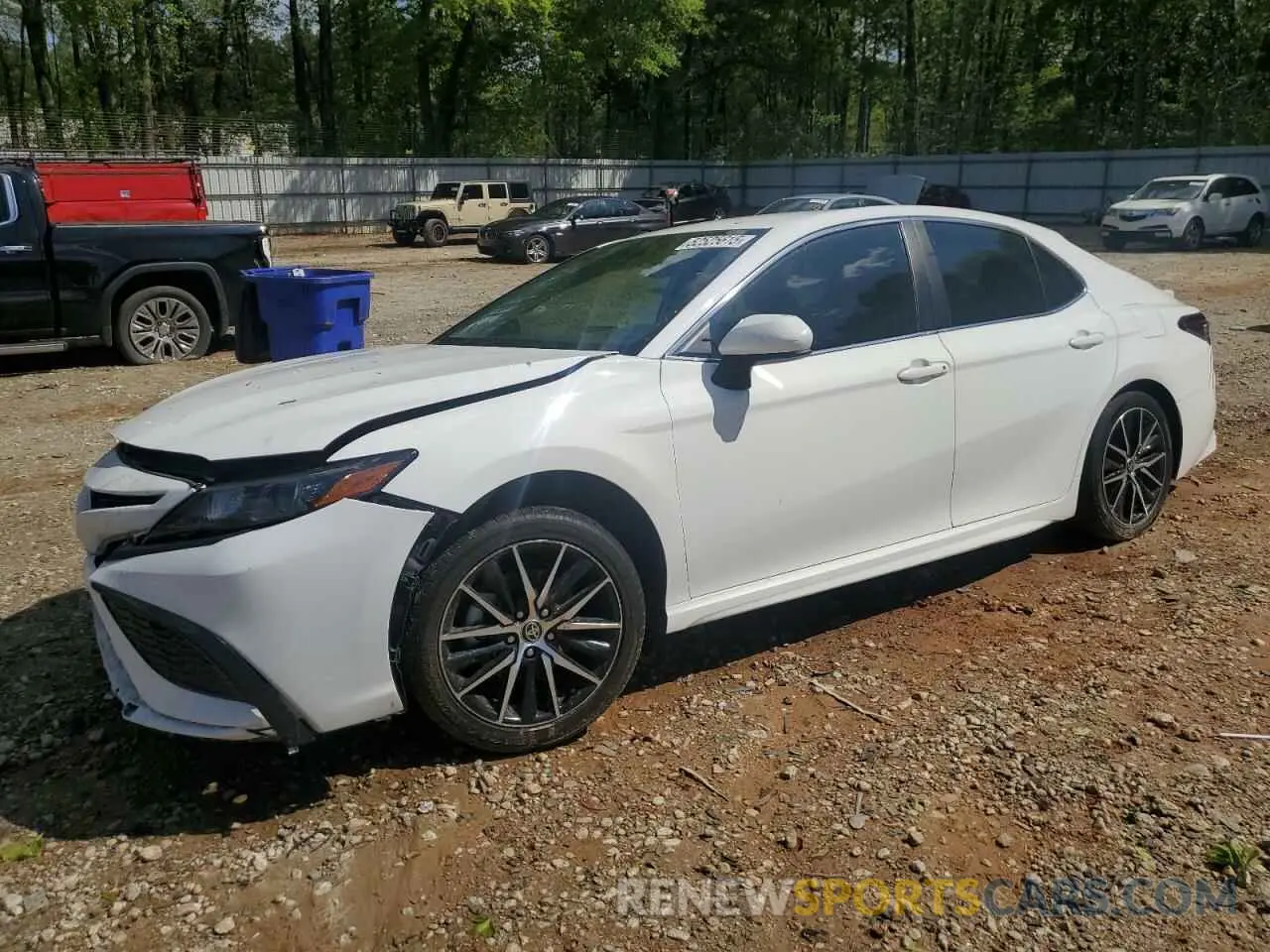 1 Photograph of a damaged car 4T1G11AK4MU550524 TOYOTA CAMRY 2021