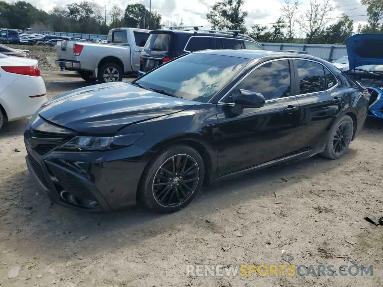 1 Photograph of a damaged car 4T1G11AK4MU552449 TOYOTA CAMRY 2021