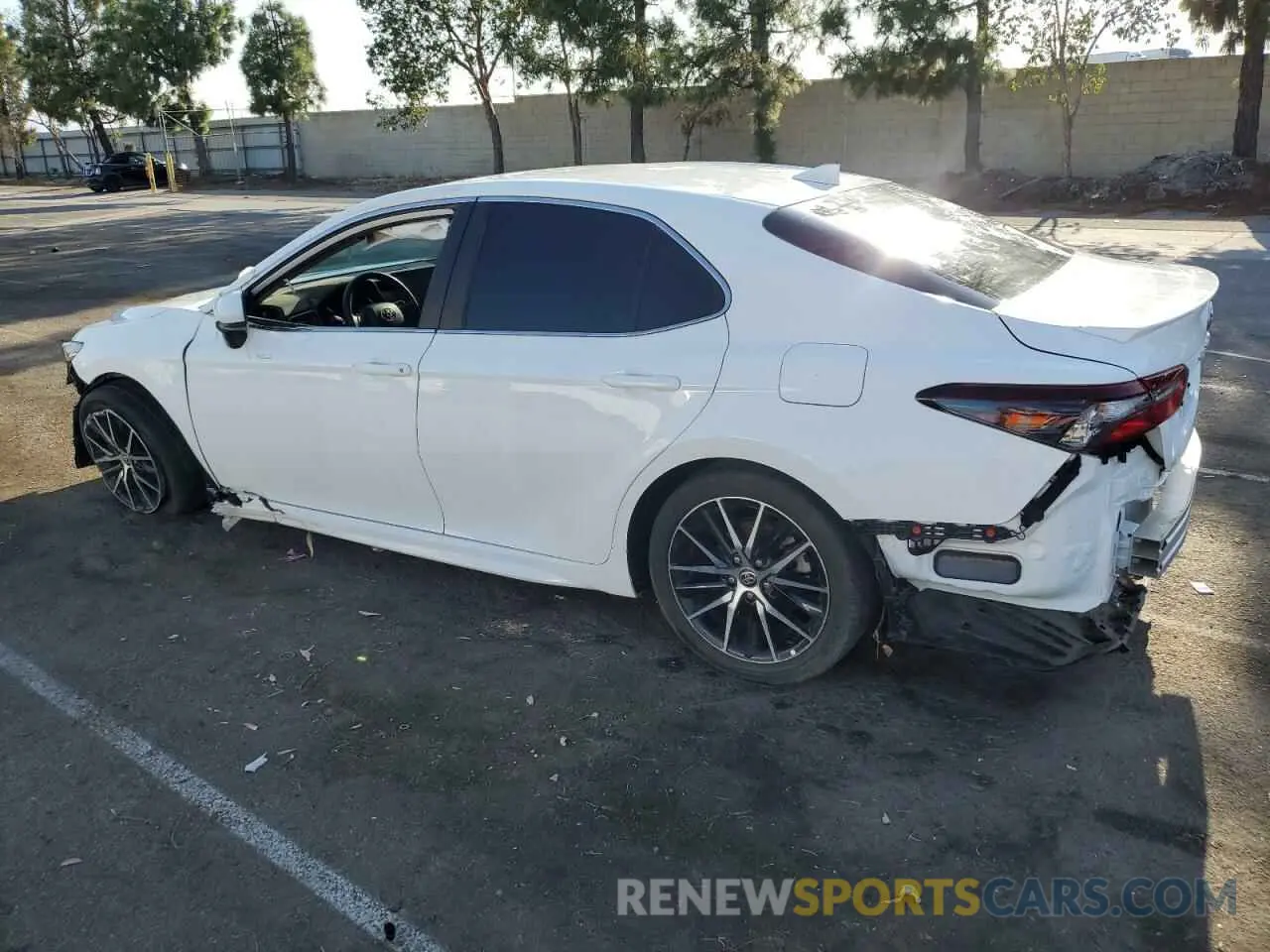 2 Photograph of a damaged car 4T1G11AK4MU553987 TOYOTA CAMRY 2021