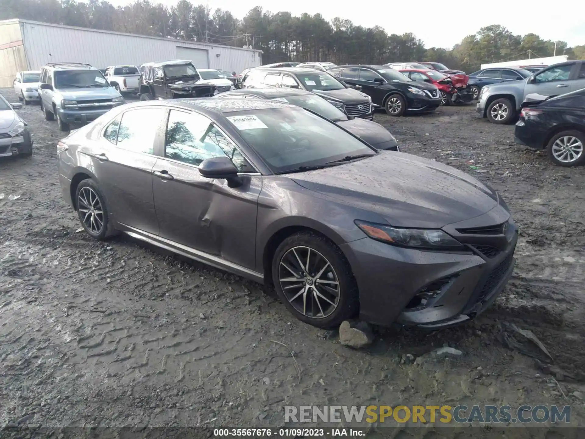 1 Photograph of a damaged car 4T1G11AK4MU554265 TOYOTA CAMRY 2021