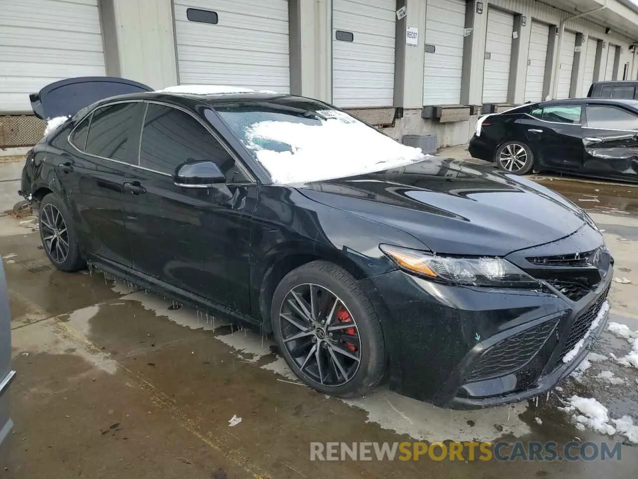 4 Photograph of a damaged car 4T1G11AK4MU573107 TOYOTA CAMRY 2021