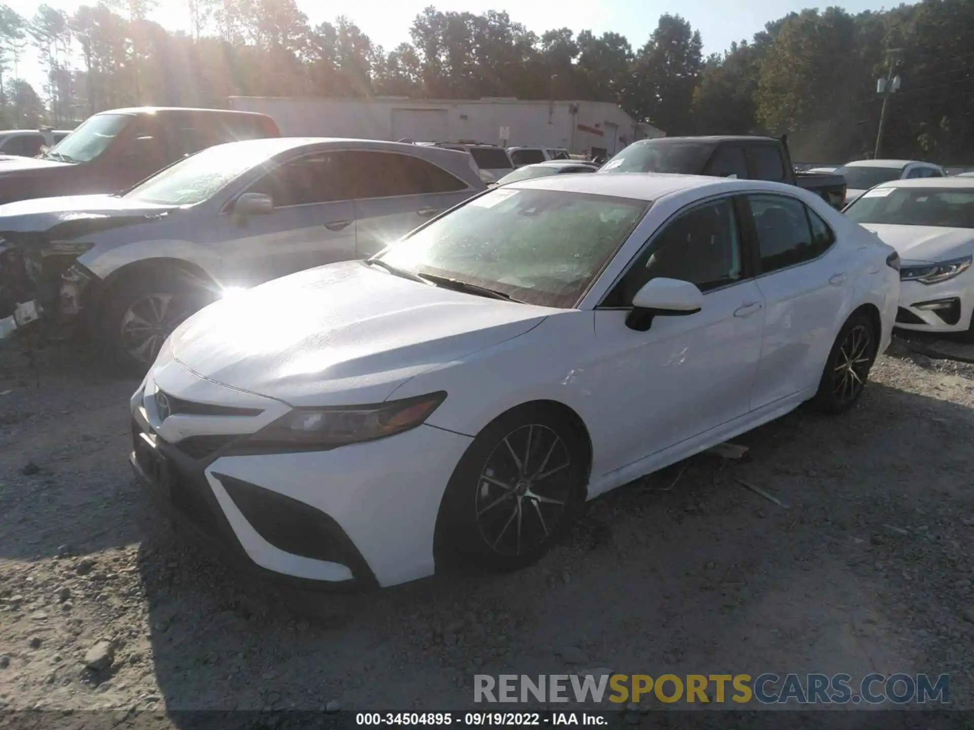 2 Photograph of a damaged car 4T1G11AK4MU573429 TOYOTA CAMRY 2021