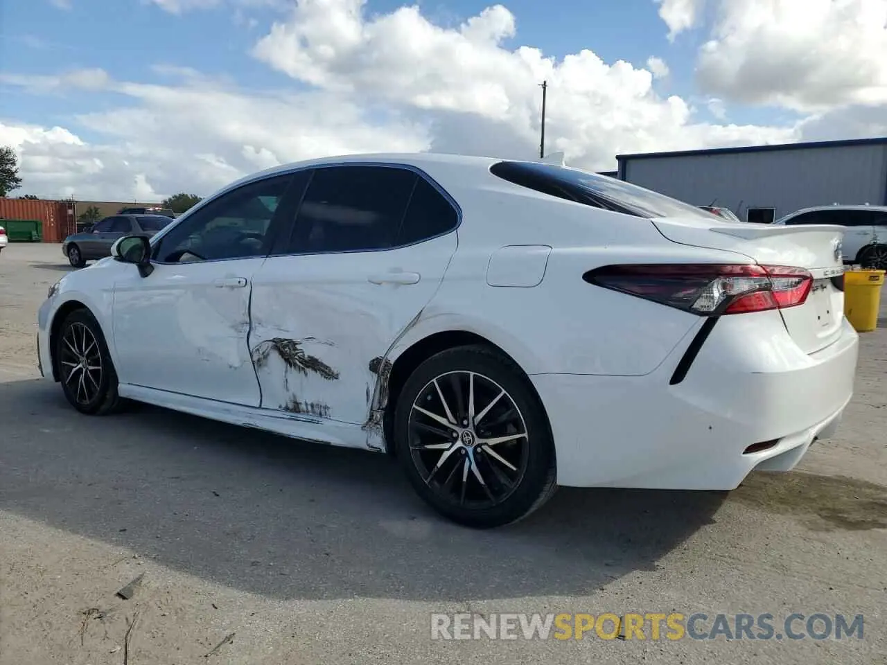 2 Photograph of a damaged car 4T1G11AK4MU596838 TOYOTA CAMRY 2021