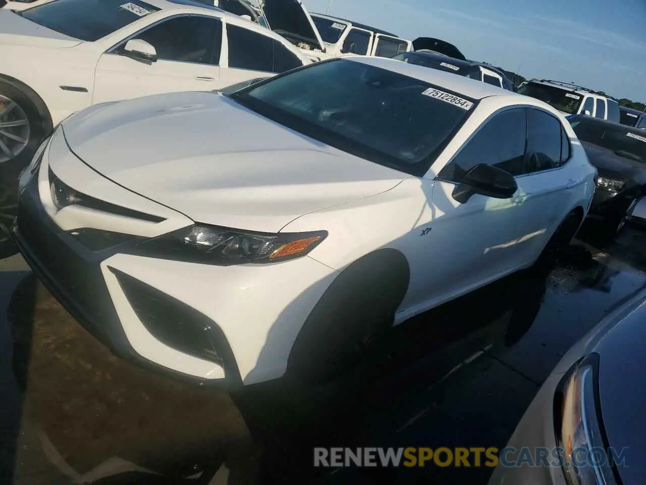 1 Photograph of a damaged car 4T1G11AK4MU601567 TOYOTA CAMRY 2021