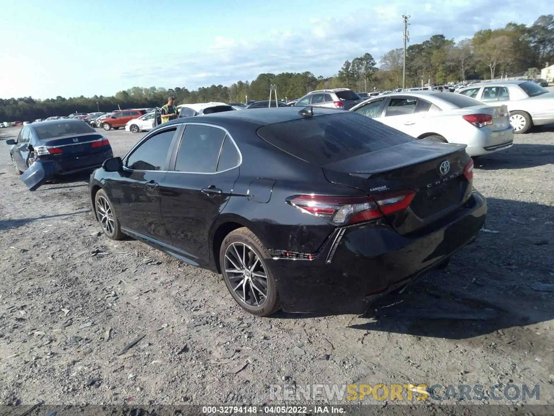 3 Photograph of a damaged car 4T1G11AK4MU610818 TOYOTA CAMRY 2021