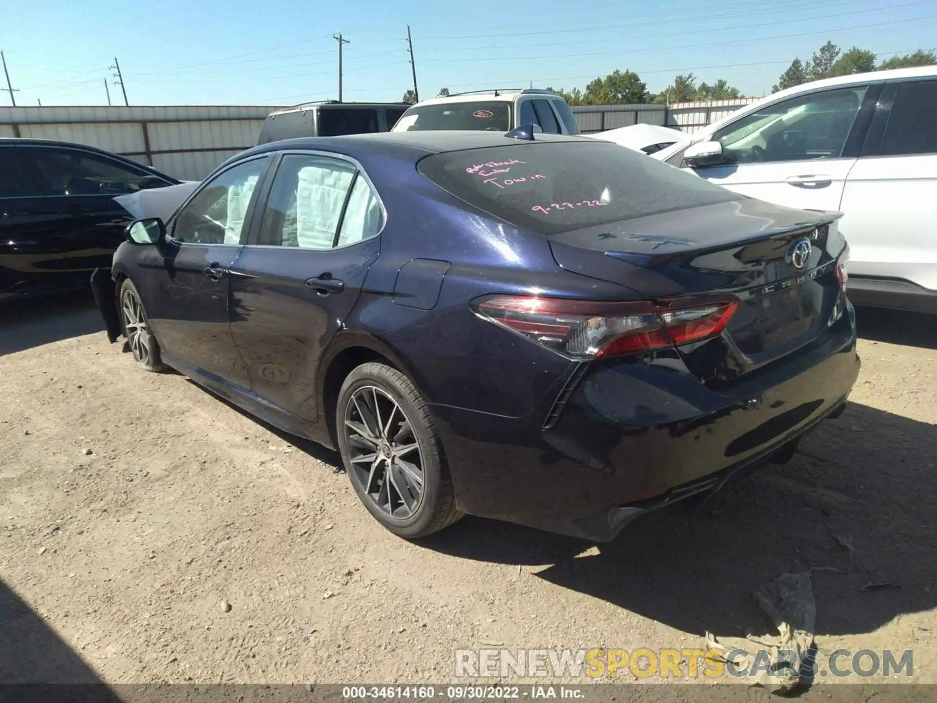 3 Photograph of a damaged car 4T1G11AK5MU403855 TOYOTA CAMRY 2021