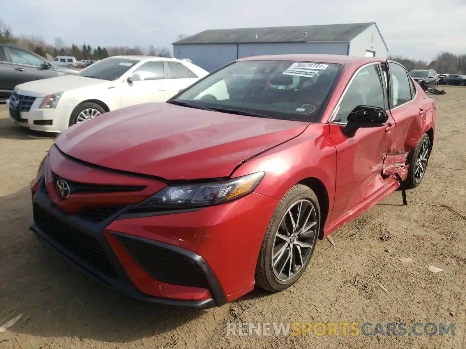 2 Photograph of a damaged car 4T1G11AK5MU404889 TOYOTA CAMRY 2021