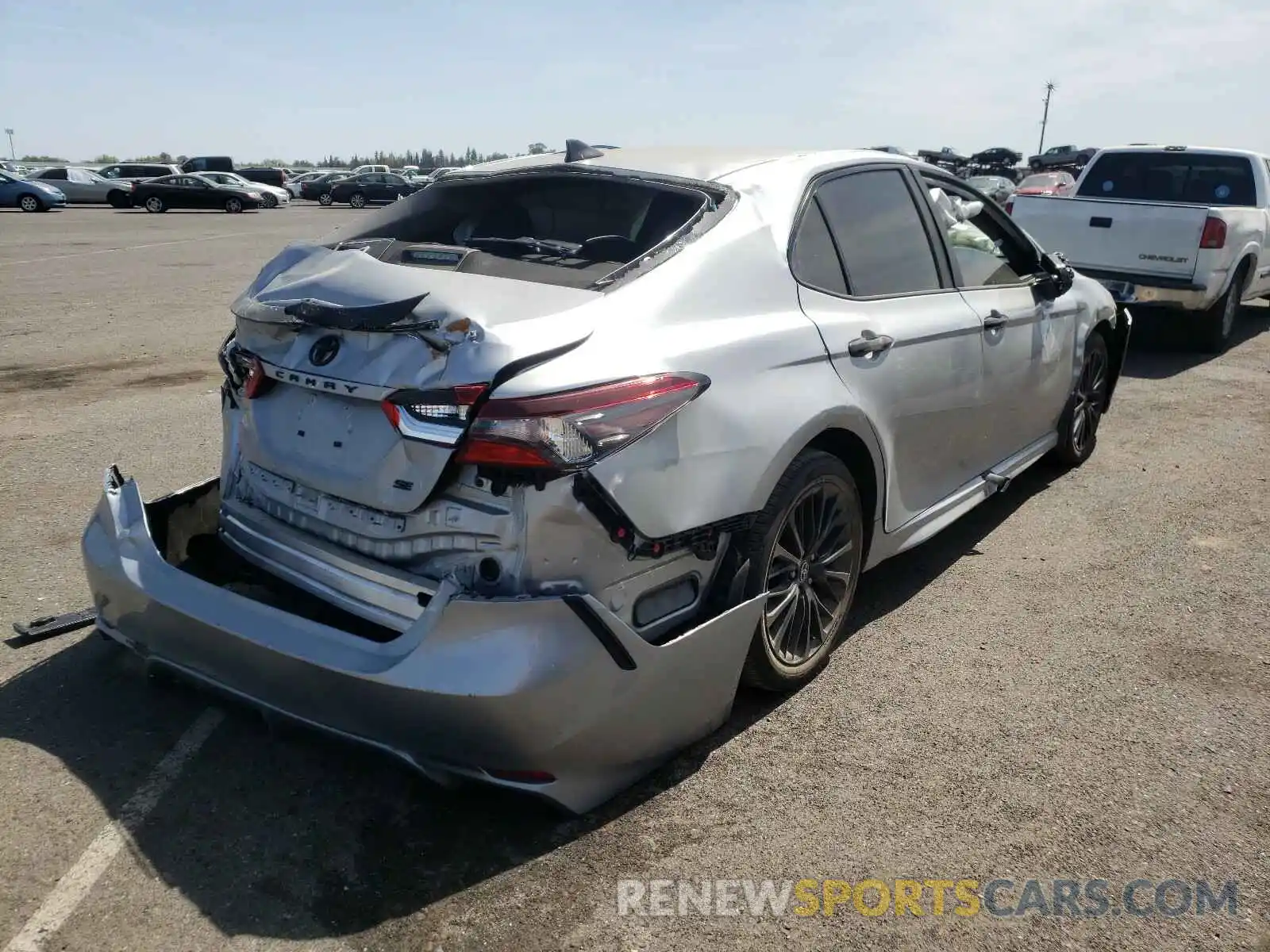 4 Photograph of a damaged car 4T1G11AK5MU407016 TOYOTA CAMRY 2021