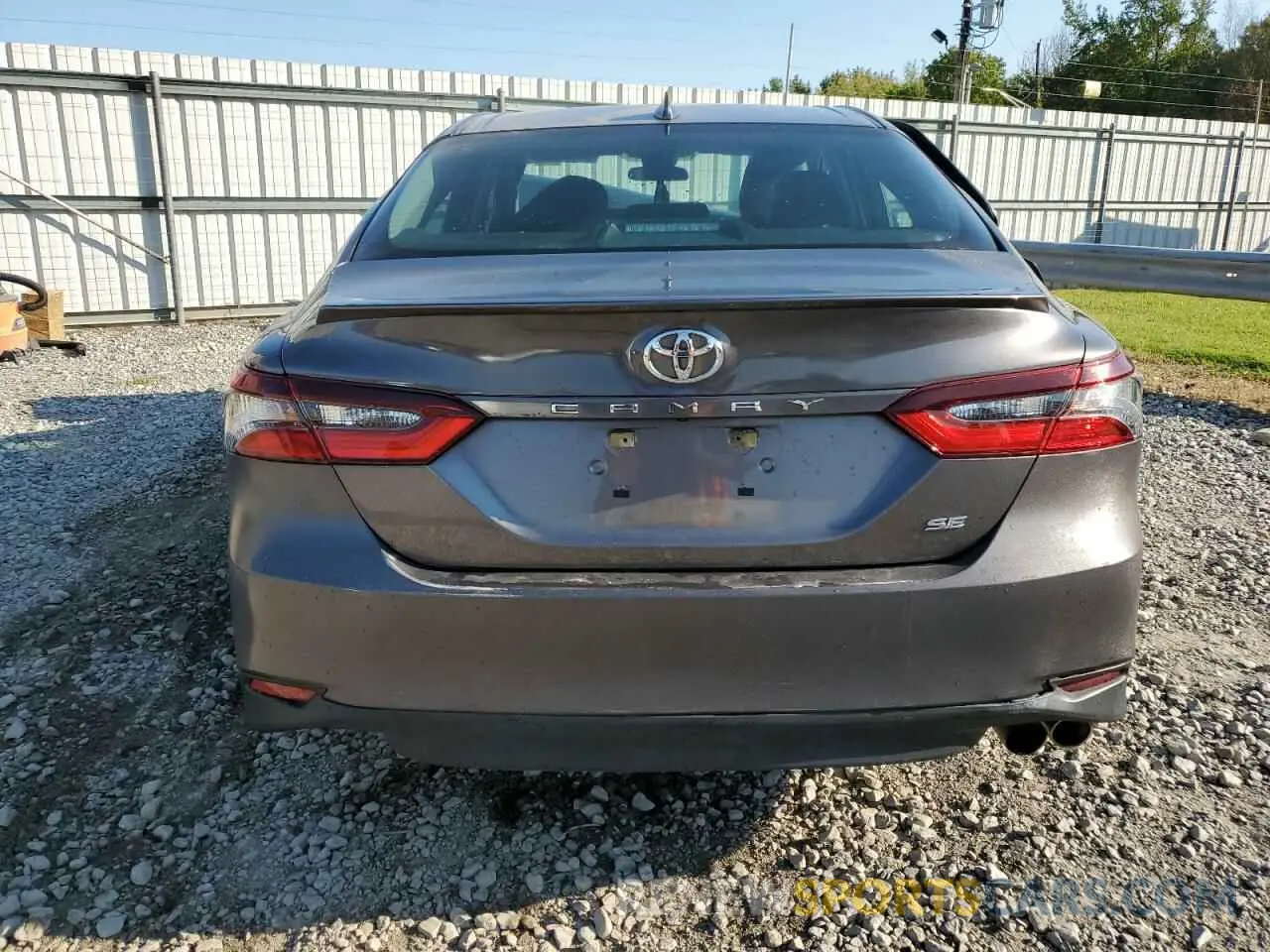 6 Photograph of a damaged car 4T1G11AK5MU407811 TOYOTA CAMRY 2021