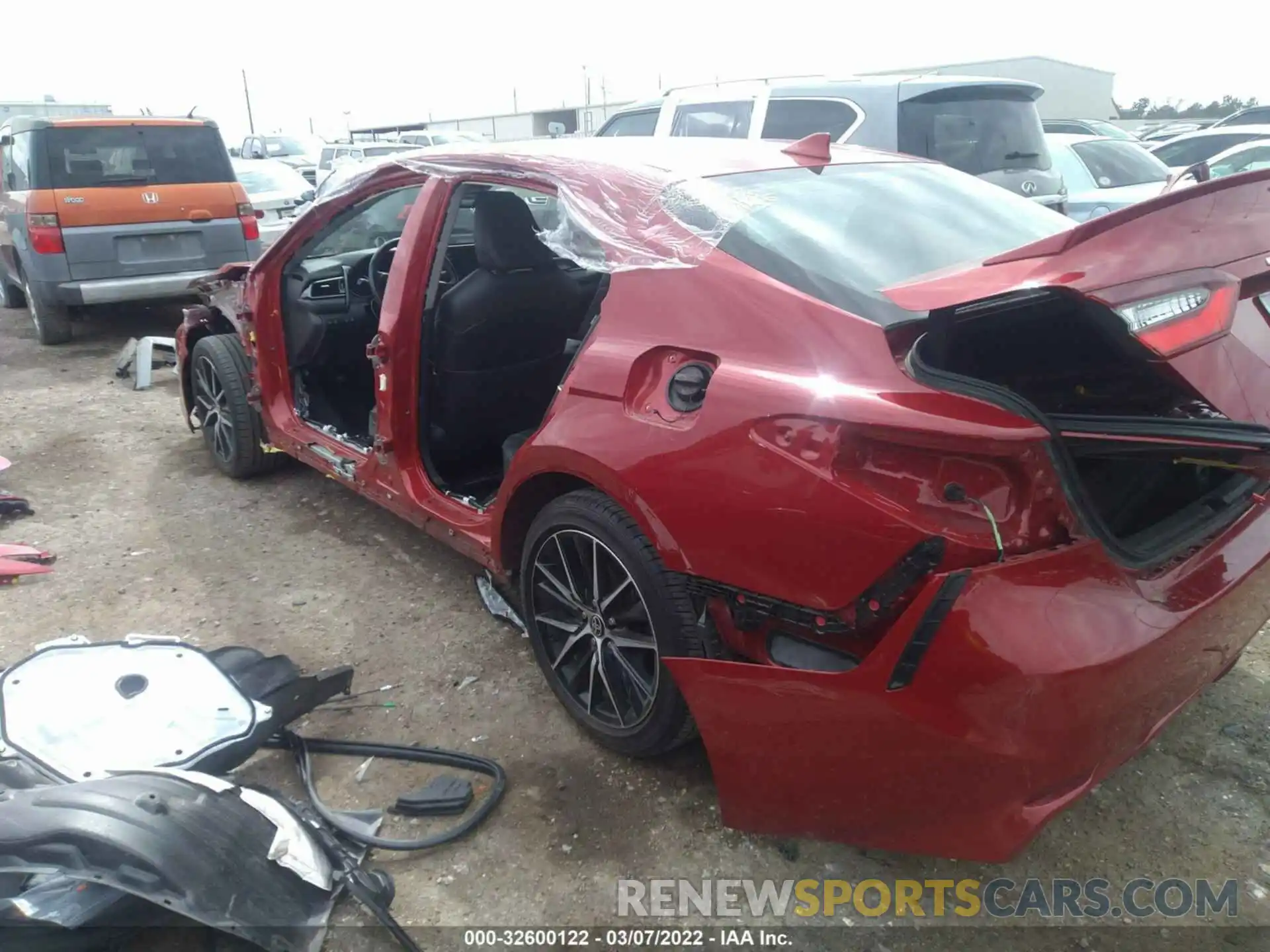 3 Photograph of a damaged car 4T1G11AK5MU410059 TOYOTA CAMRY 2021