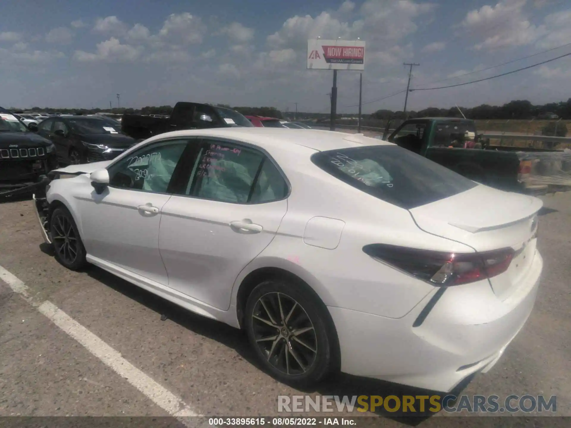 3 Photograph of a damaged car 4T1G11AK5MU411230 TOYOTA CAMRY 2021