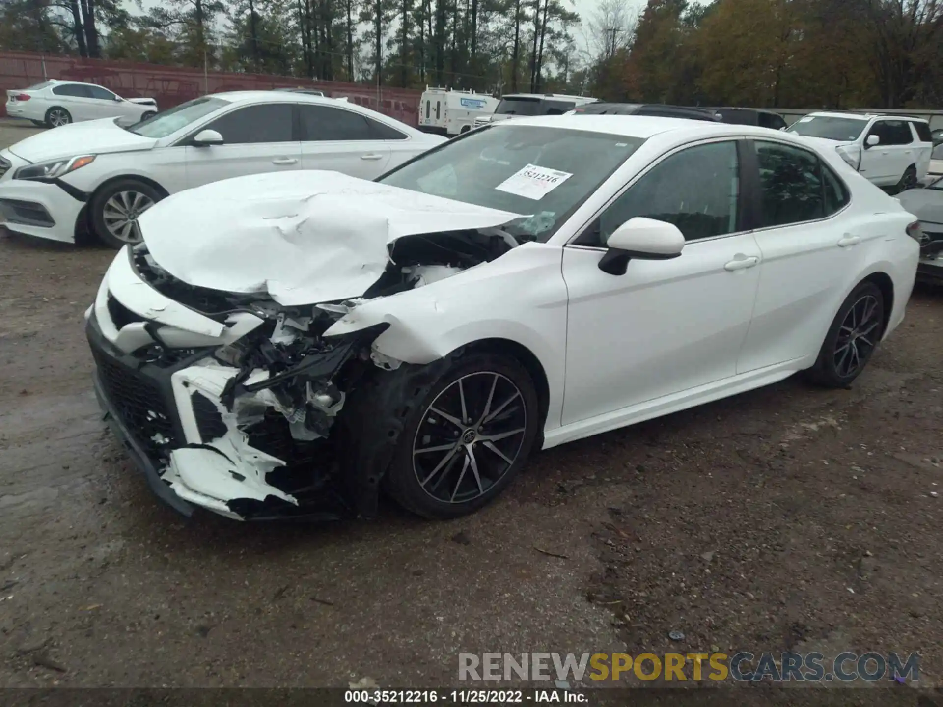 2 Photograph of a damaged car 4T1G11AK5MU413401 TOYOTA CAMRY 2021