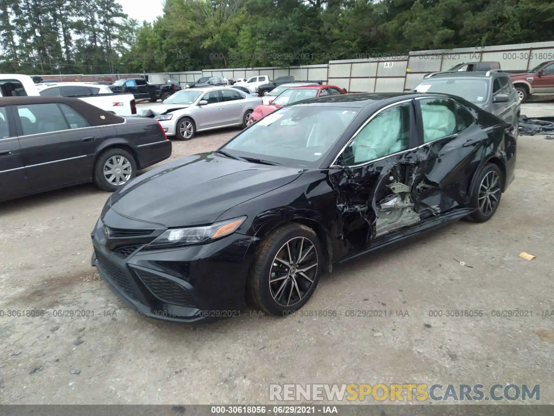 2 Photograph of a damaged car 4T1G11AK5MU415147 TOYOTA CAMRY 2021