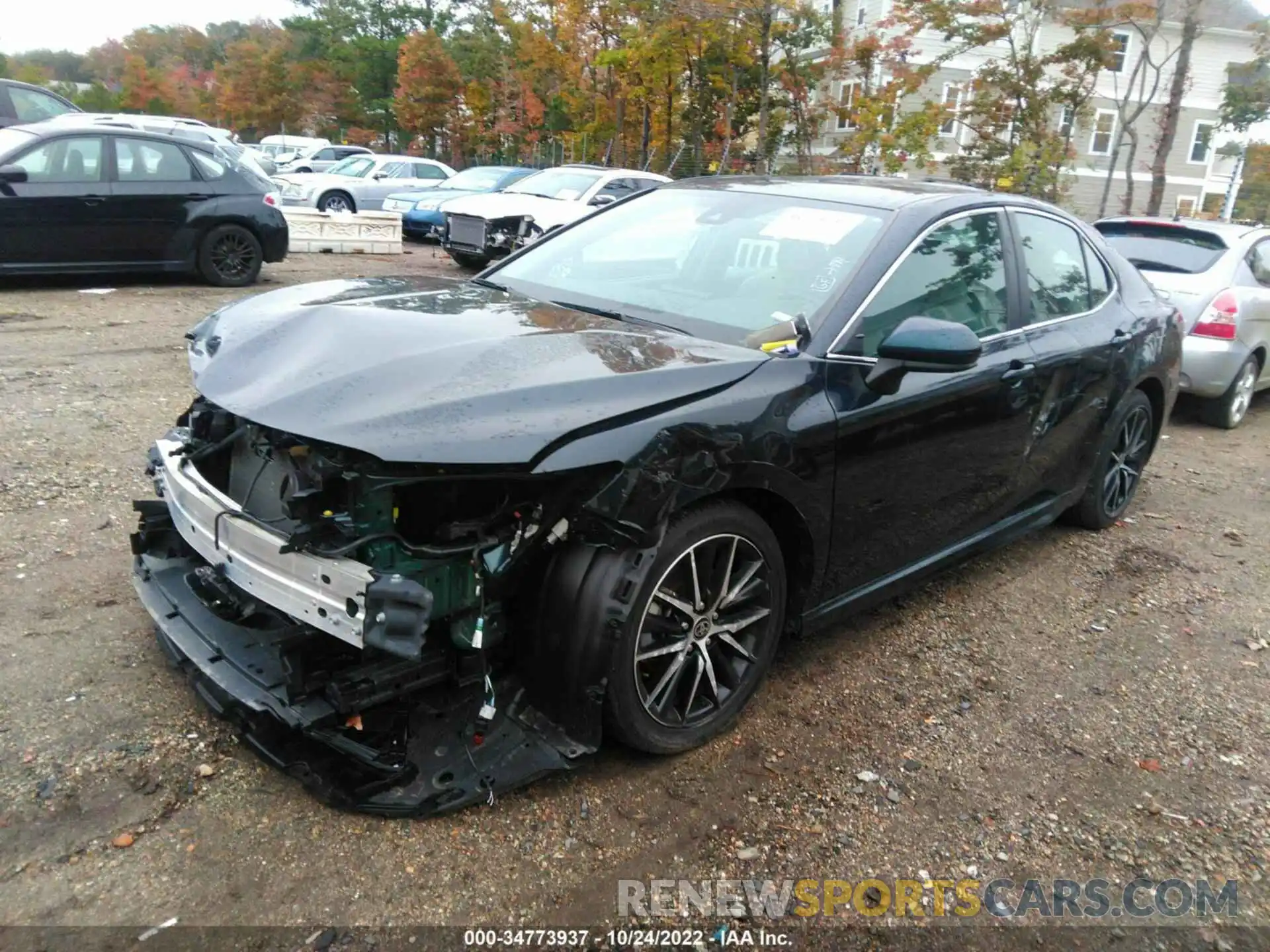 2 Photograph of a damaged car 4T1G11AK5MU418291 TOYOTA CAMRY 2021