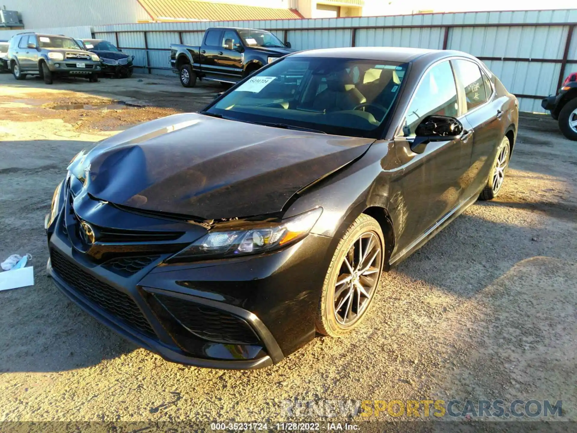 2 Photograph of a damaged car 4T1G11AK5MU441408 TOYOTA CAMRY 2021