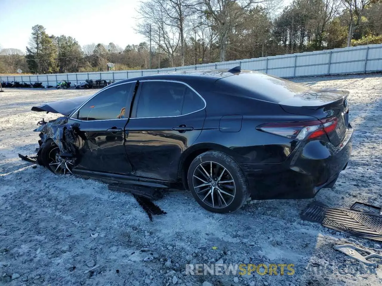2 Photograph of a damaged car 4T1G11AK5MU443143 TOYOTA CAMRY 2021