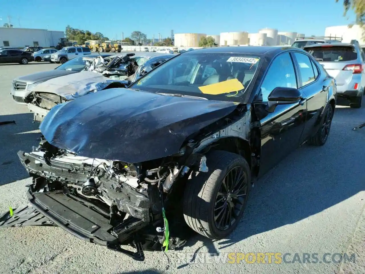 2 Photograph of a damaged car 4T1G11AK5MU447337 TOYOTA CAMRY 2021