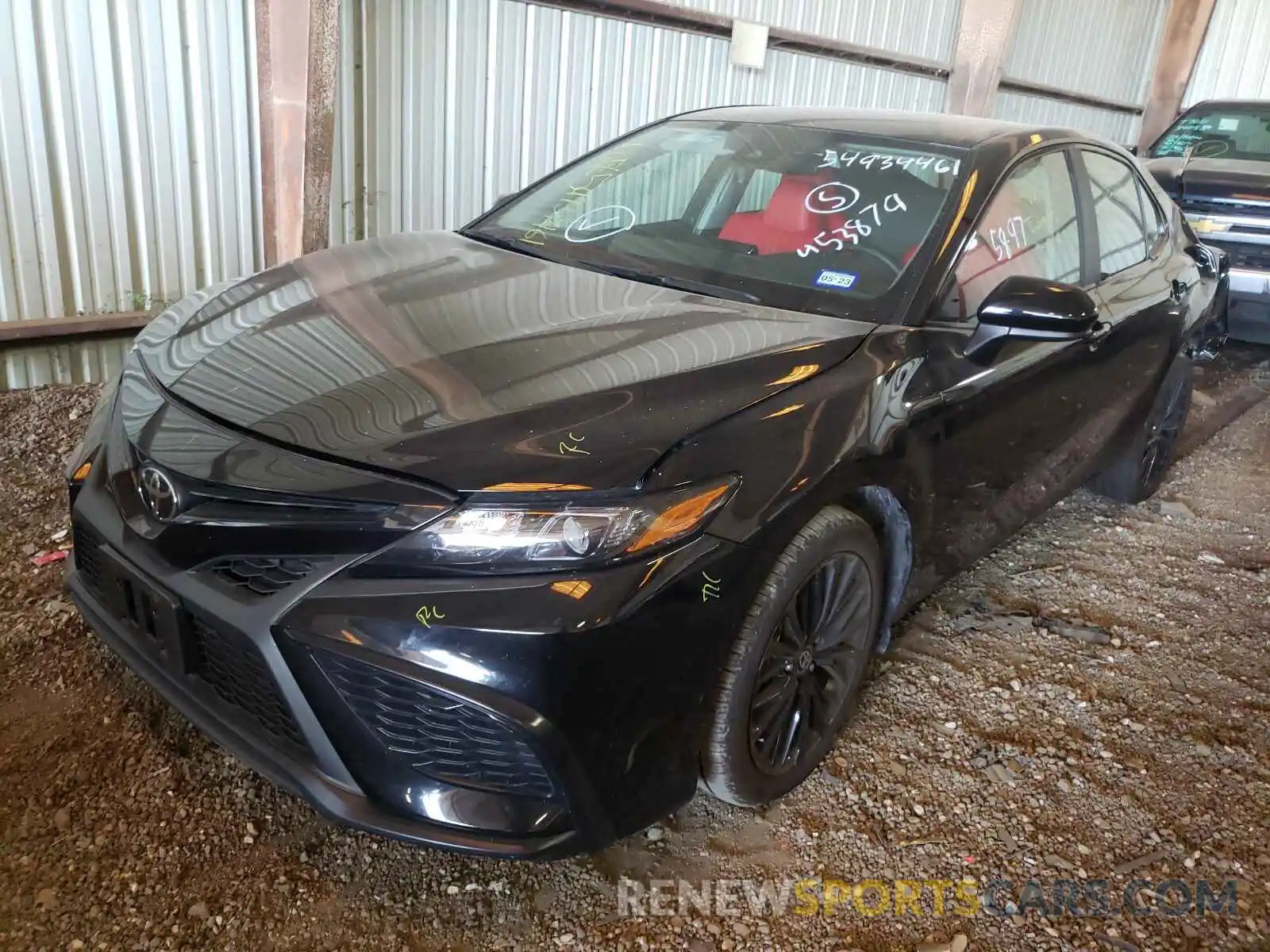 2 Photograph of a damaged car 4T1G11AK5MU453879 TOYOTA CAMRY 2021