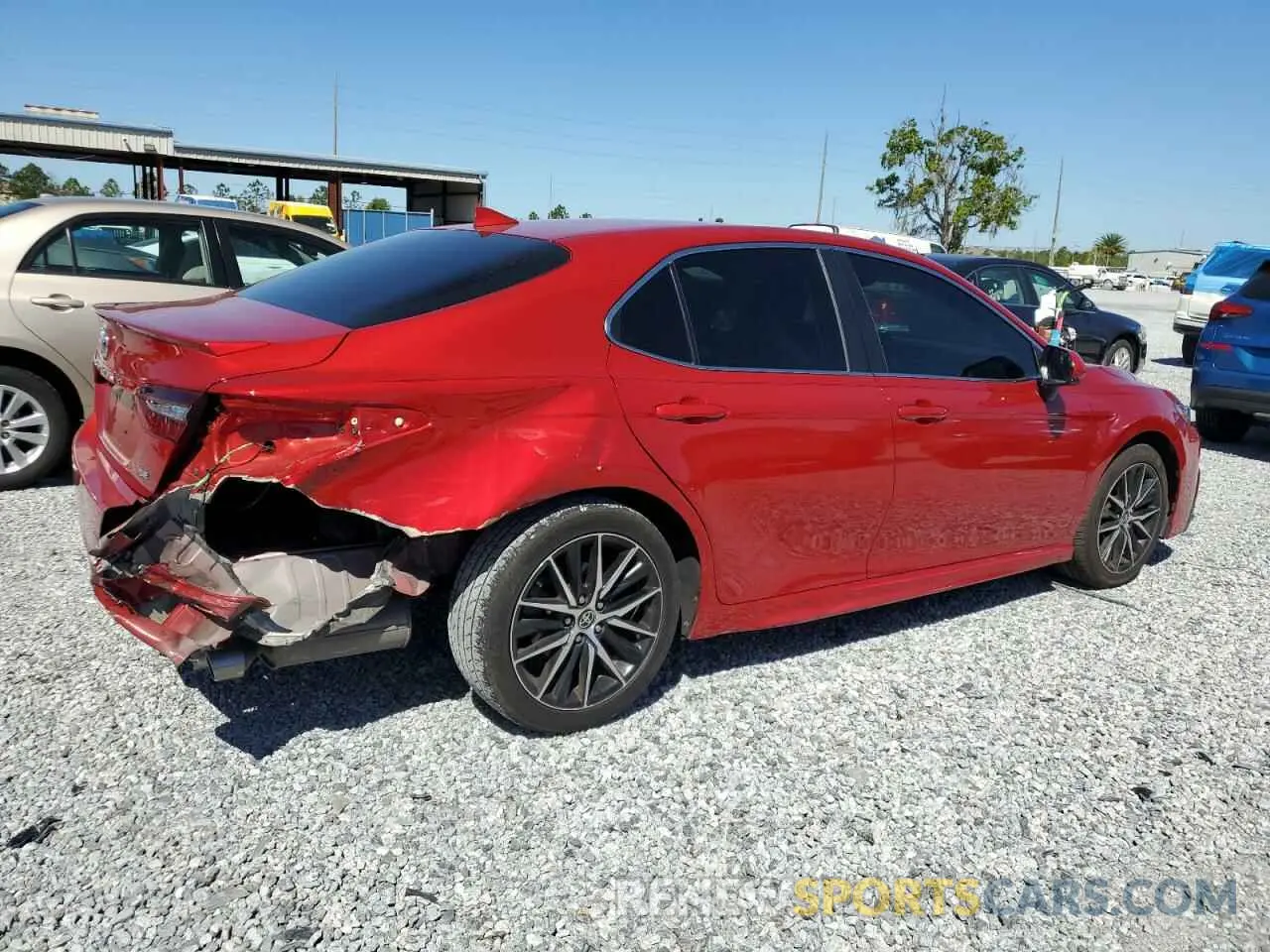 3 Photograph of a damaged car 4T1G11AK5MU458709 TOYOTA CAMRY 2021